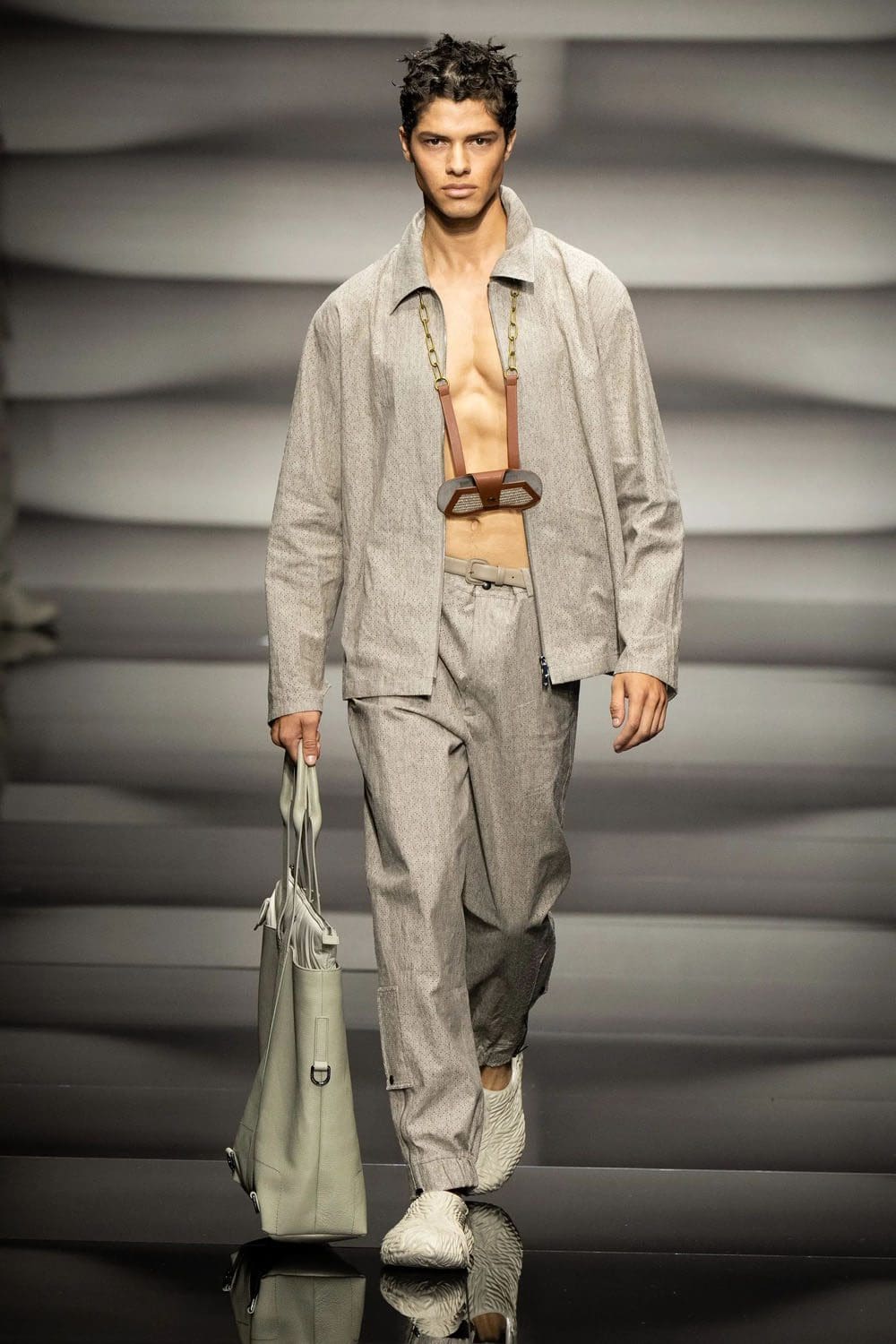 Emporio Armani Hombre Primavera Verano 2023 Runway Revista