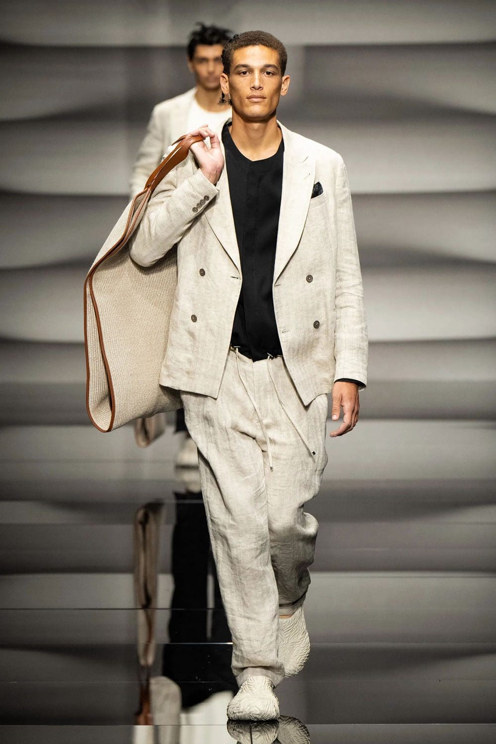 Emporio Armani Hombre Primavera Verano 2023 Runway Revista