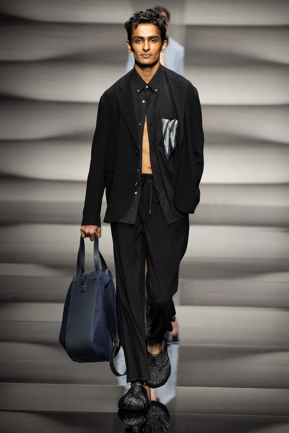 Emporio Armani Hombre Primavera Verano 2023 Runway Revista