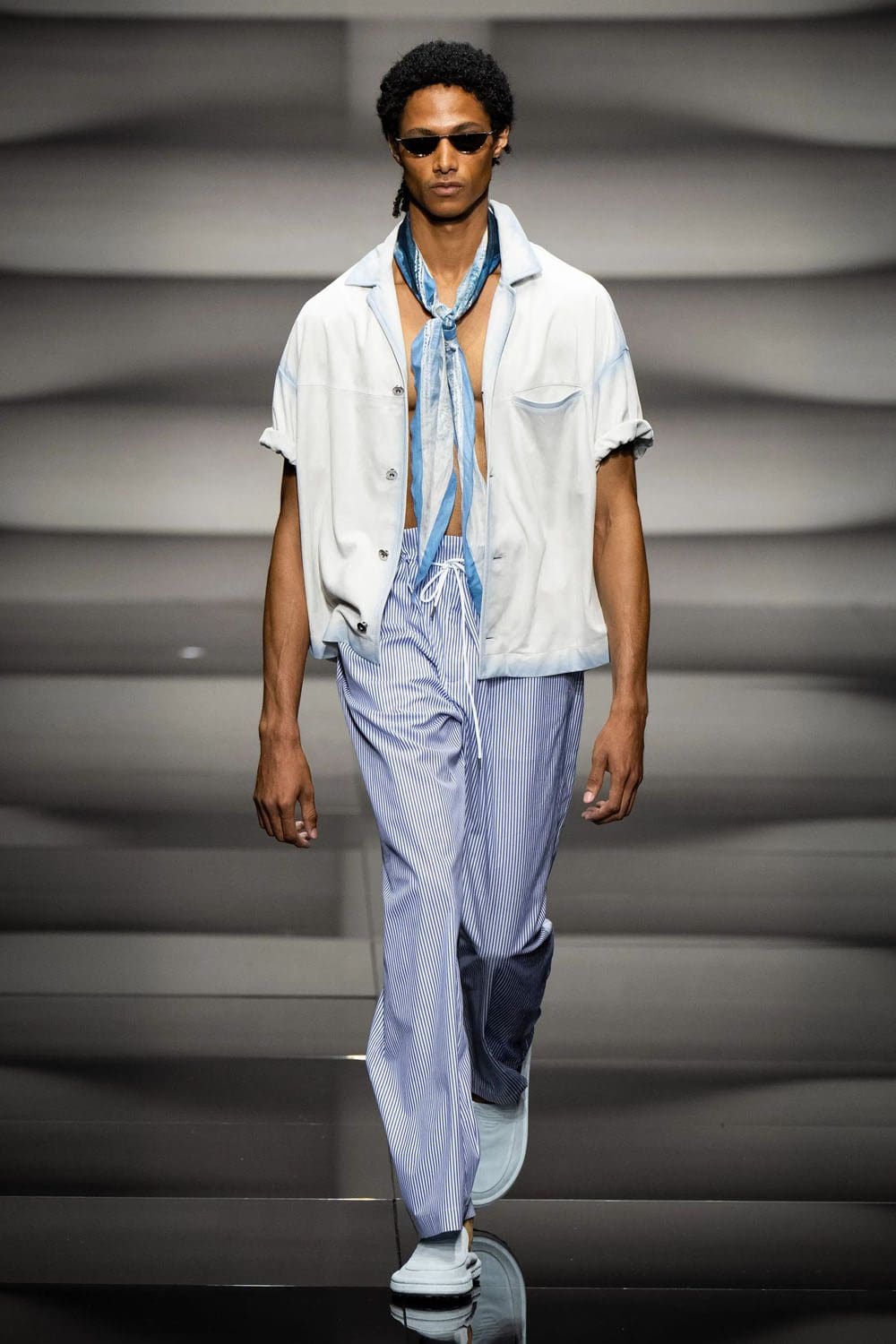 Emporio Armani Hombre Primavera Verano 2023 Runway Revista