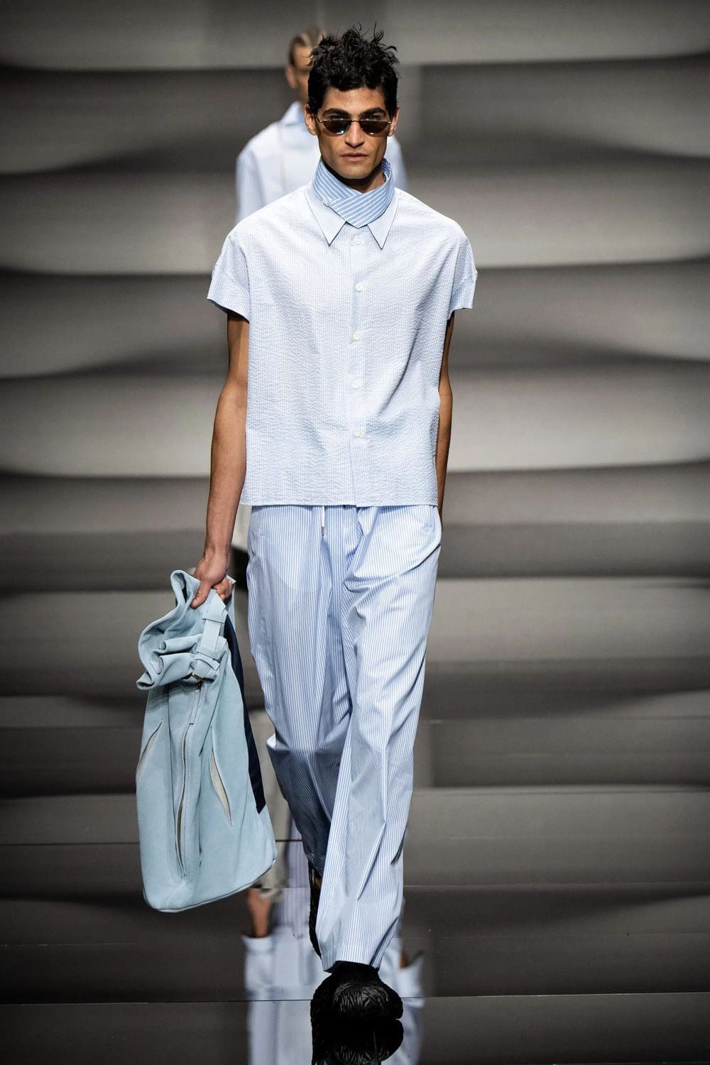 Emporio Armani Hombre Primavera Verano 2023 Runway Revista