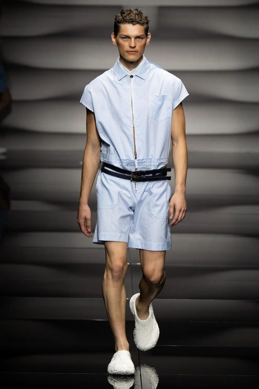 Emporio Armani Hombre Primavera Verano 2023 Runway Revista