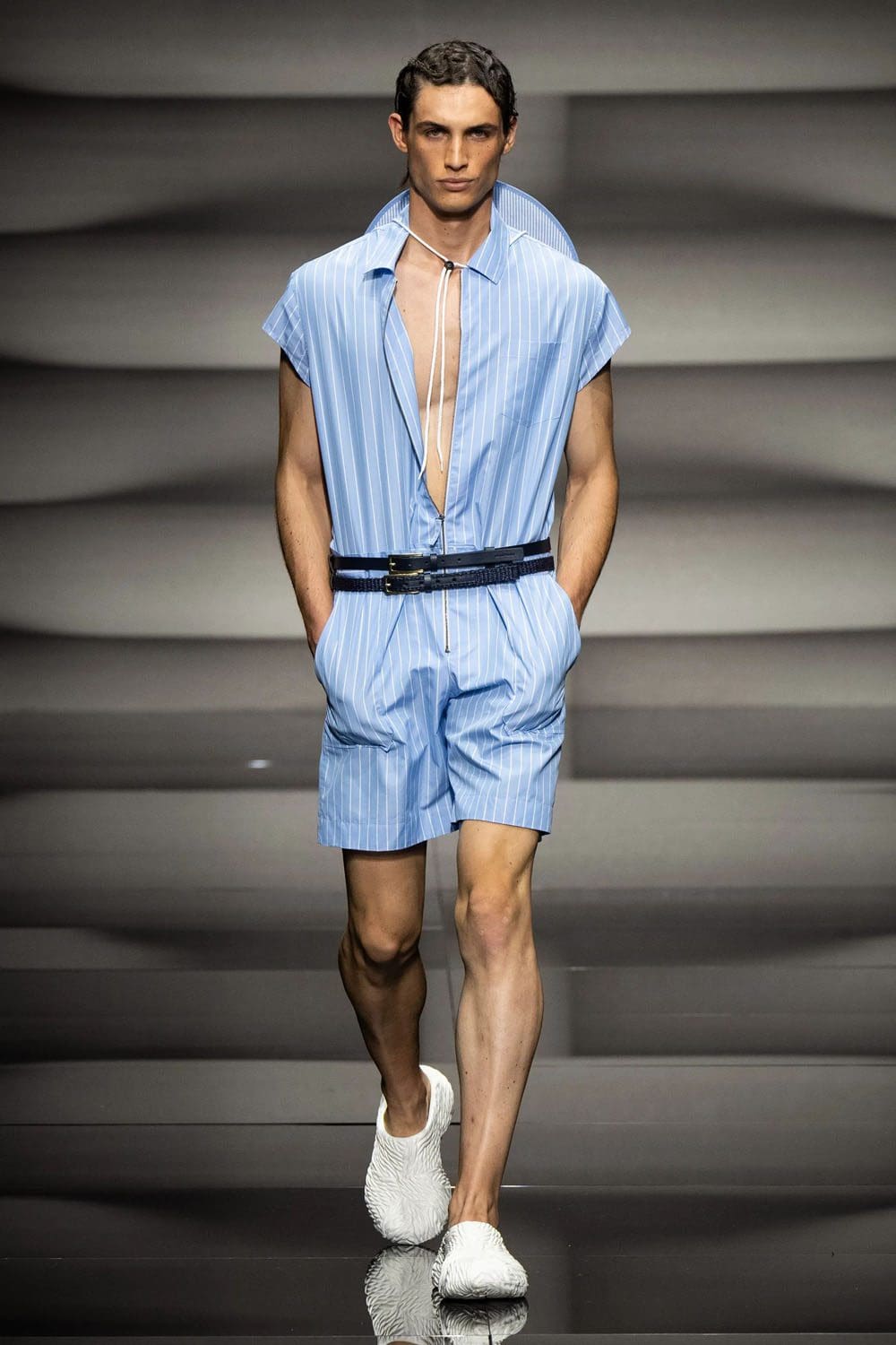 Emporio Armani Hombre Primavera Verano 2023 Runway Revista