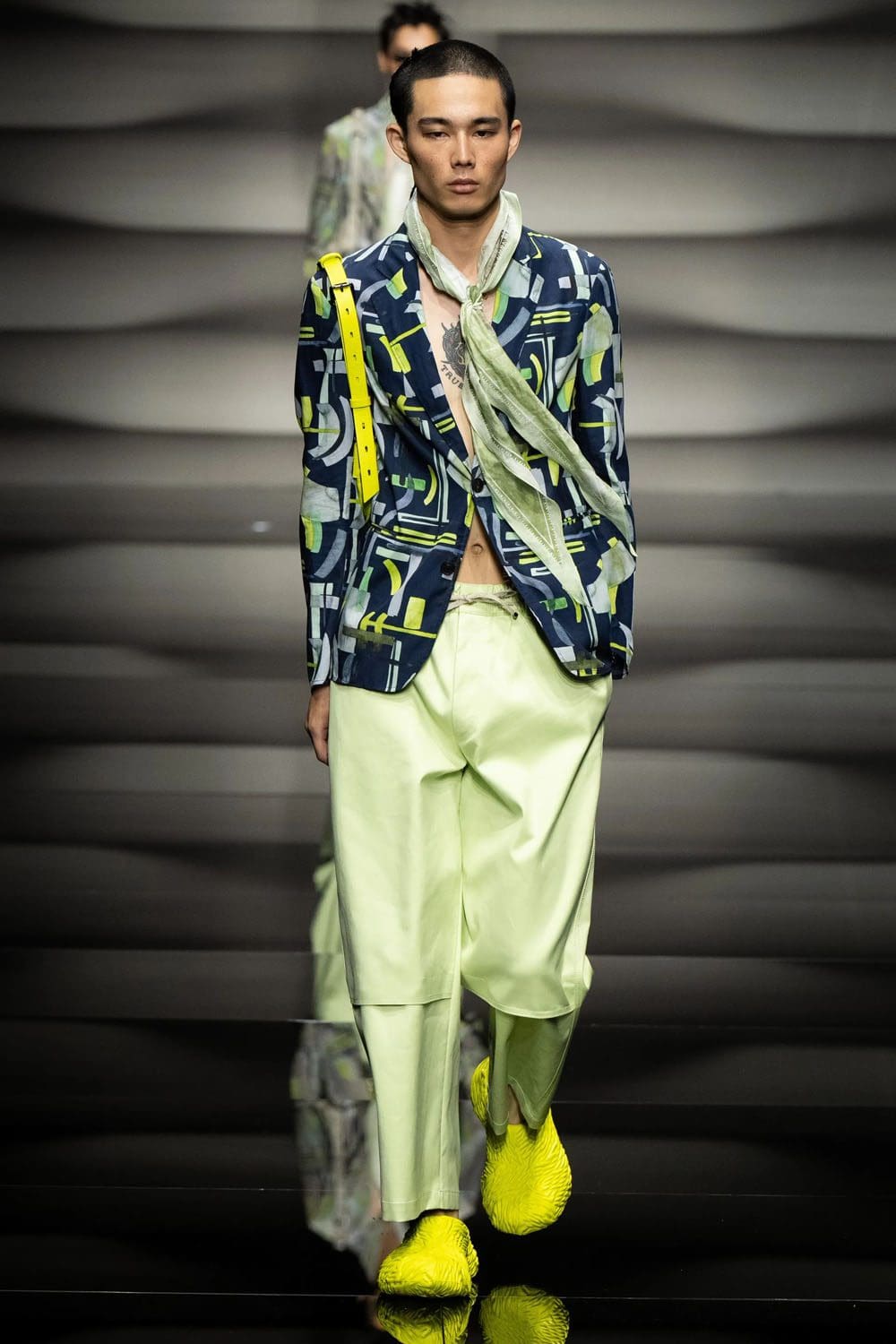 Emporio Armani Hombre Primavera Verano 2023 Runway Revista