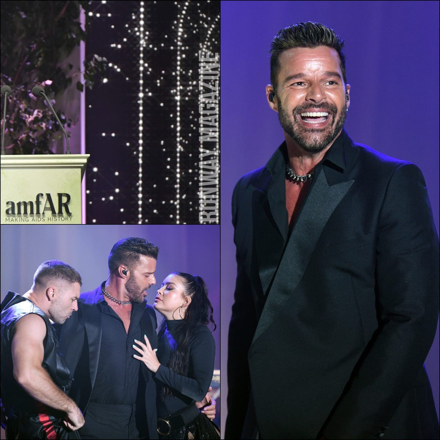 Ricky Martin bei der amfAR Gala Cannes 2022 Runway Magazin