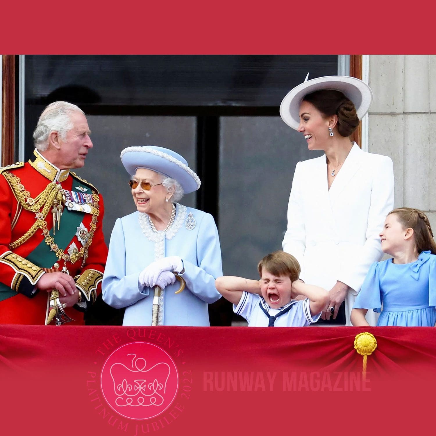 Famiglia reale al 70° Giubileo di platino della Regina Elisabetta II di RUNWAY MAGAZINE
