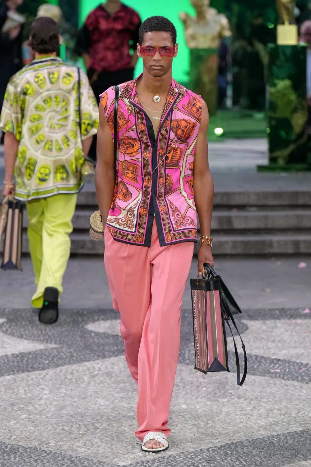 Versace Men Spring Summer 2023 Runway Magazine