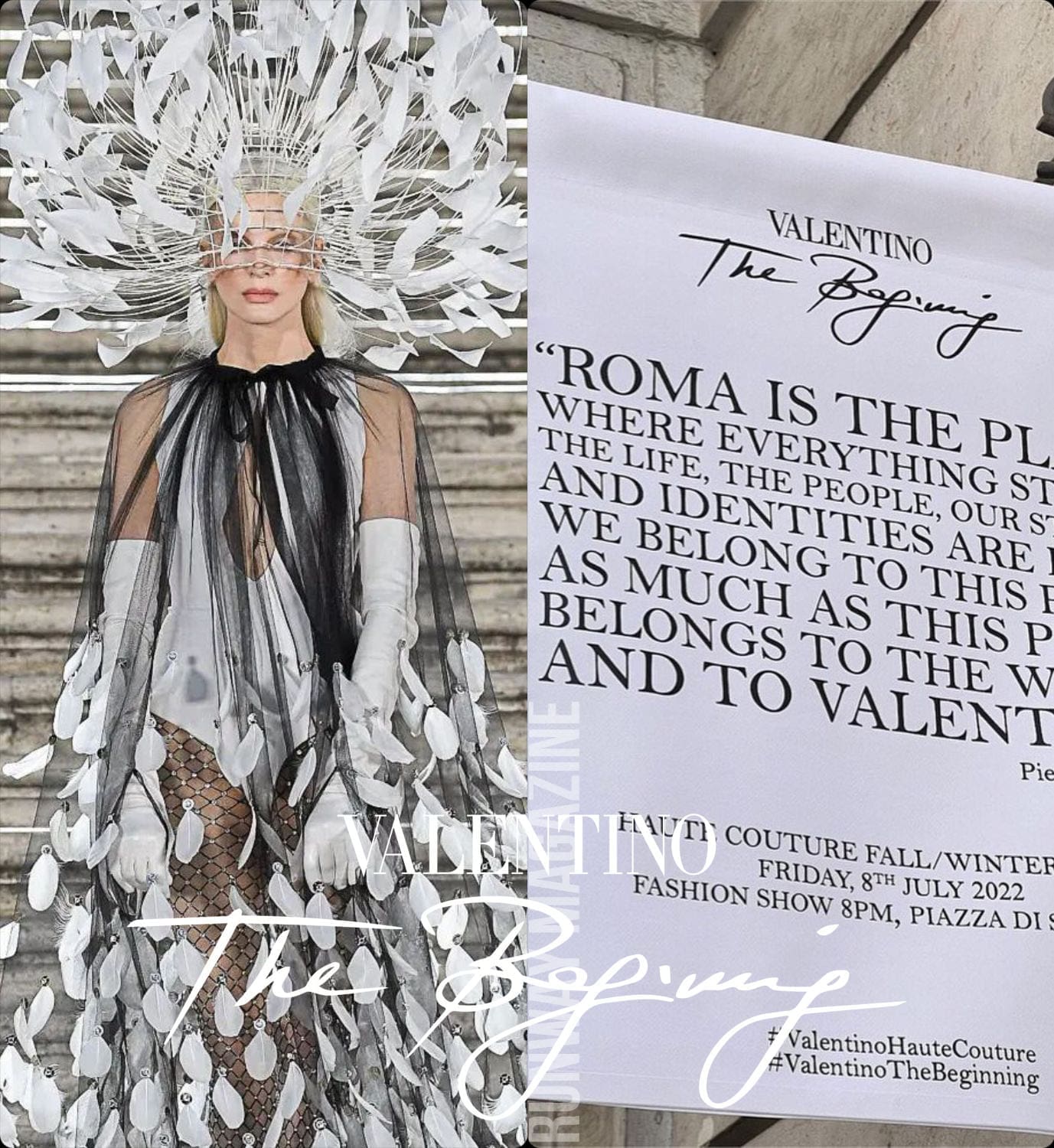 Valentino The Beginning Haute Couture Autunno Inverno 2022-2023 Runway Magazine
