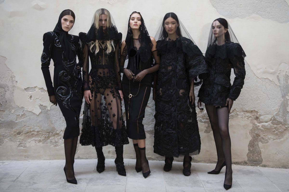 Dolce Gabbana Сиракуза Альта Мода 2022 Runway Журнал