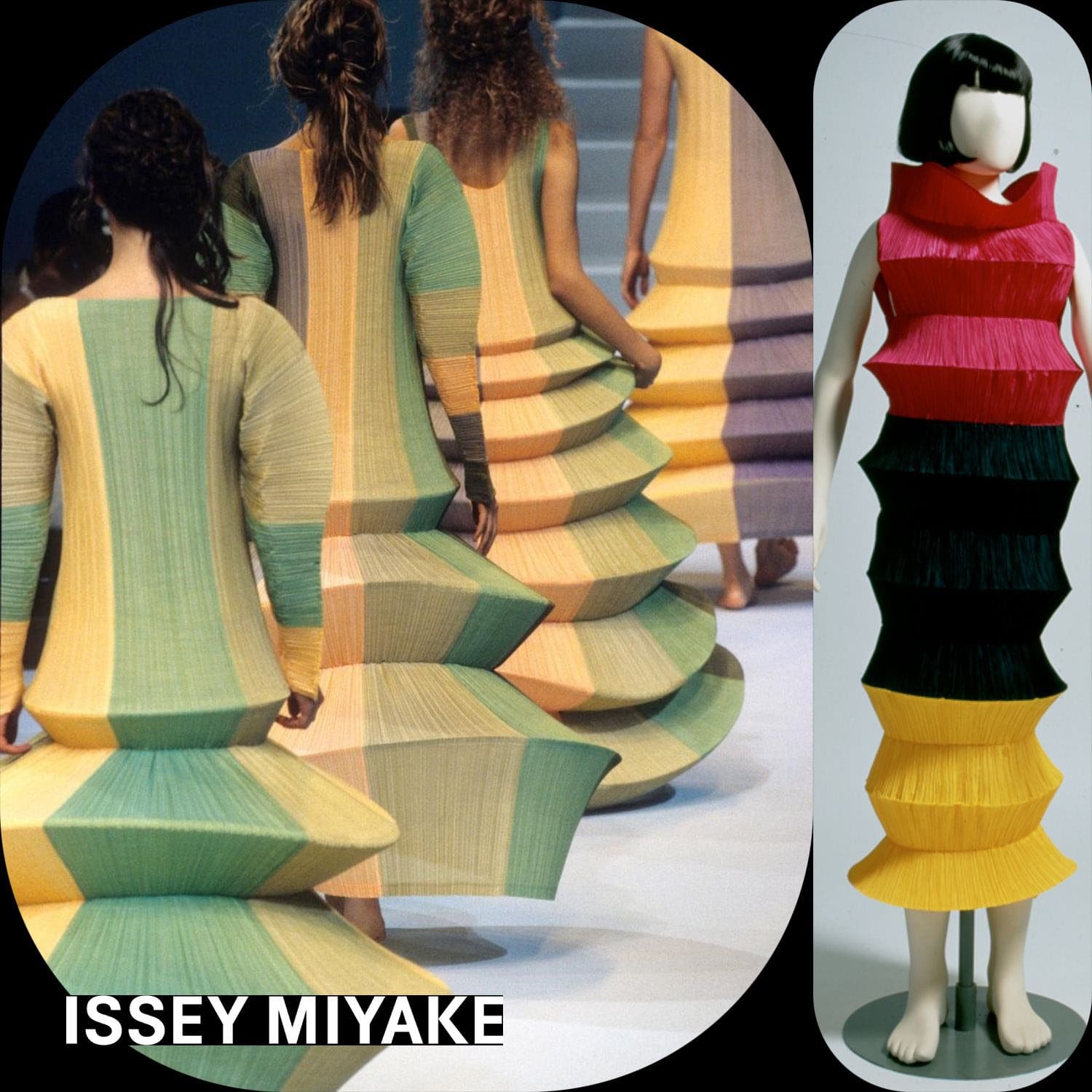 Issey Miyake 1994-1995 - Kleider von Flying Saucer