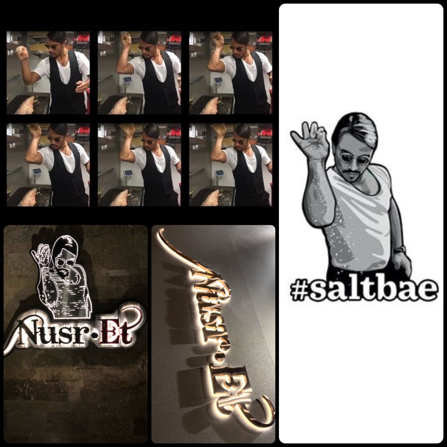 Marchio senza testo, segno di movimento - durata sequenza cinematografica di 3 secondi, Salt Bae 2017