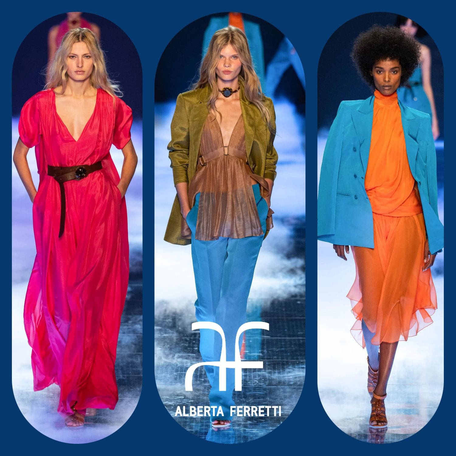 Alberta Ferretti Frühling Sommer 2023 Mailand Runway Magazin