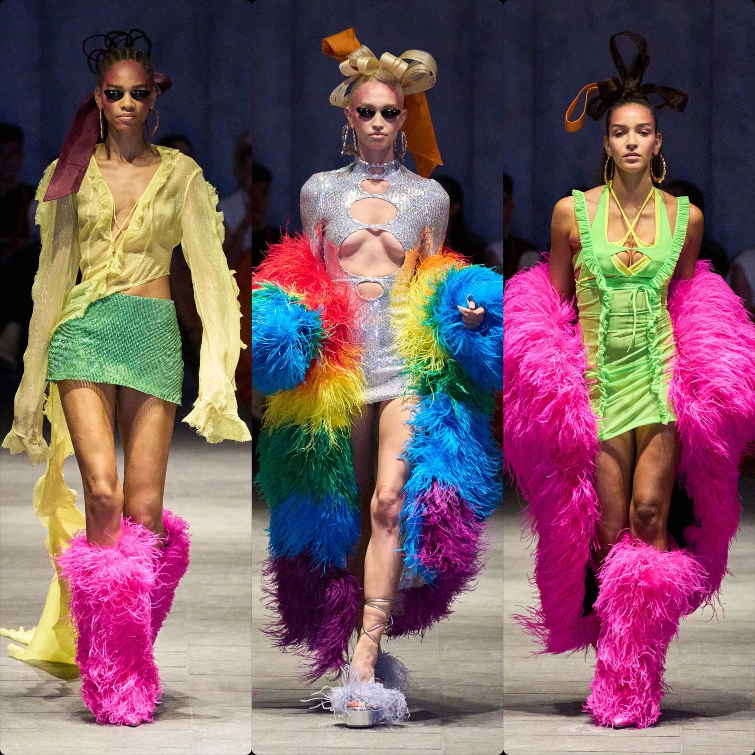 クリスチャンコーワン2023年春夏ニューヨーク Runway Magazineに