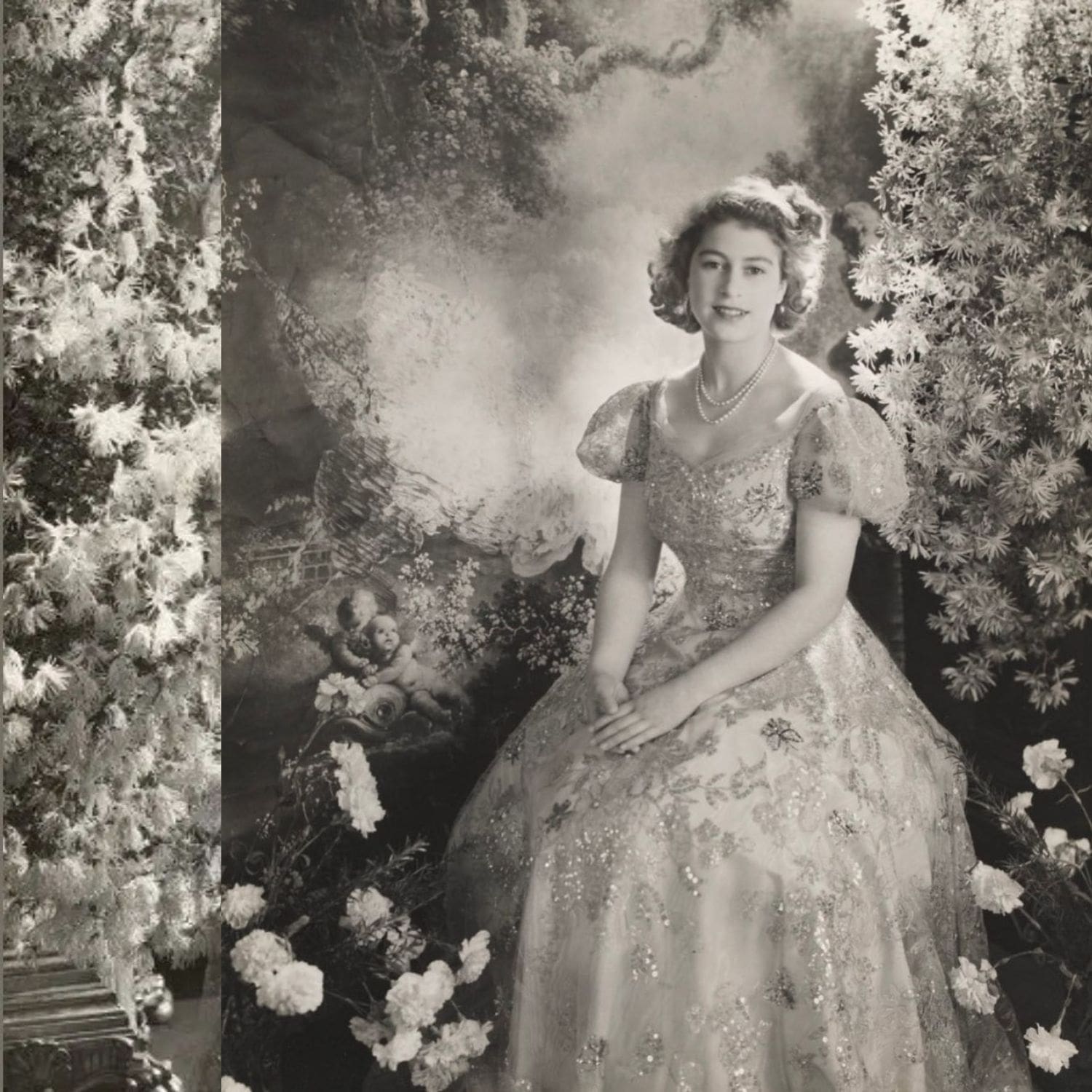 Reina Isabel II por Cecil Beaton 1945