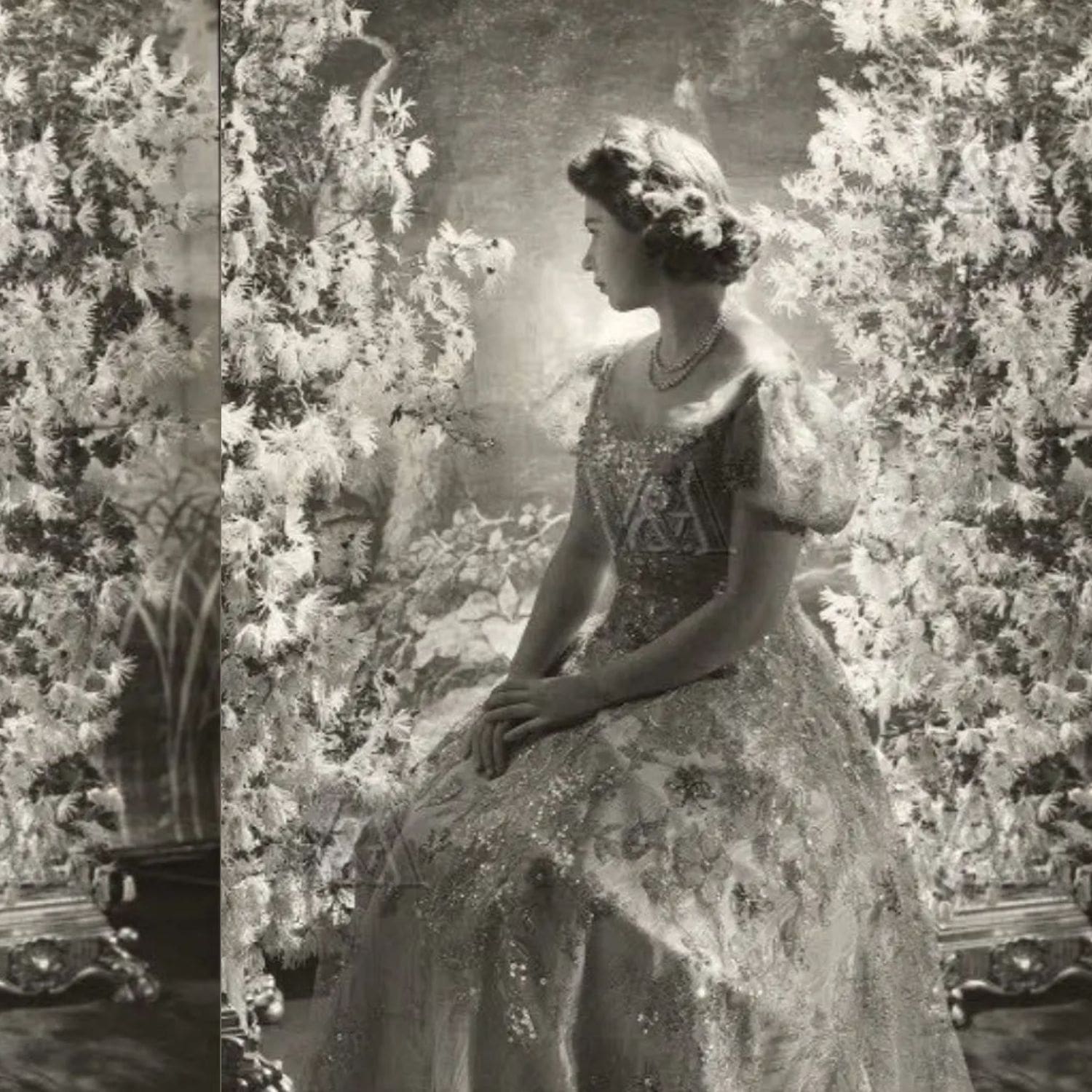 Reina Isabel II por Cecil Beaton 1945