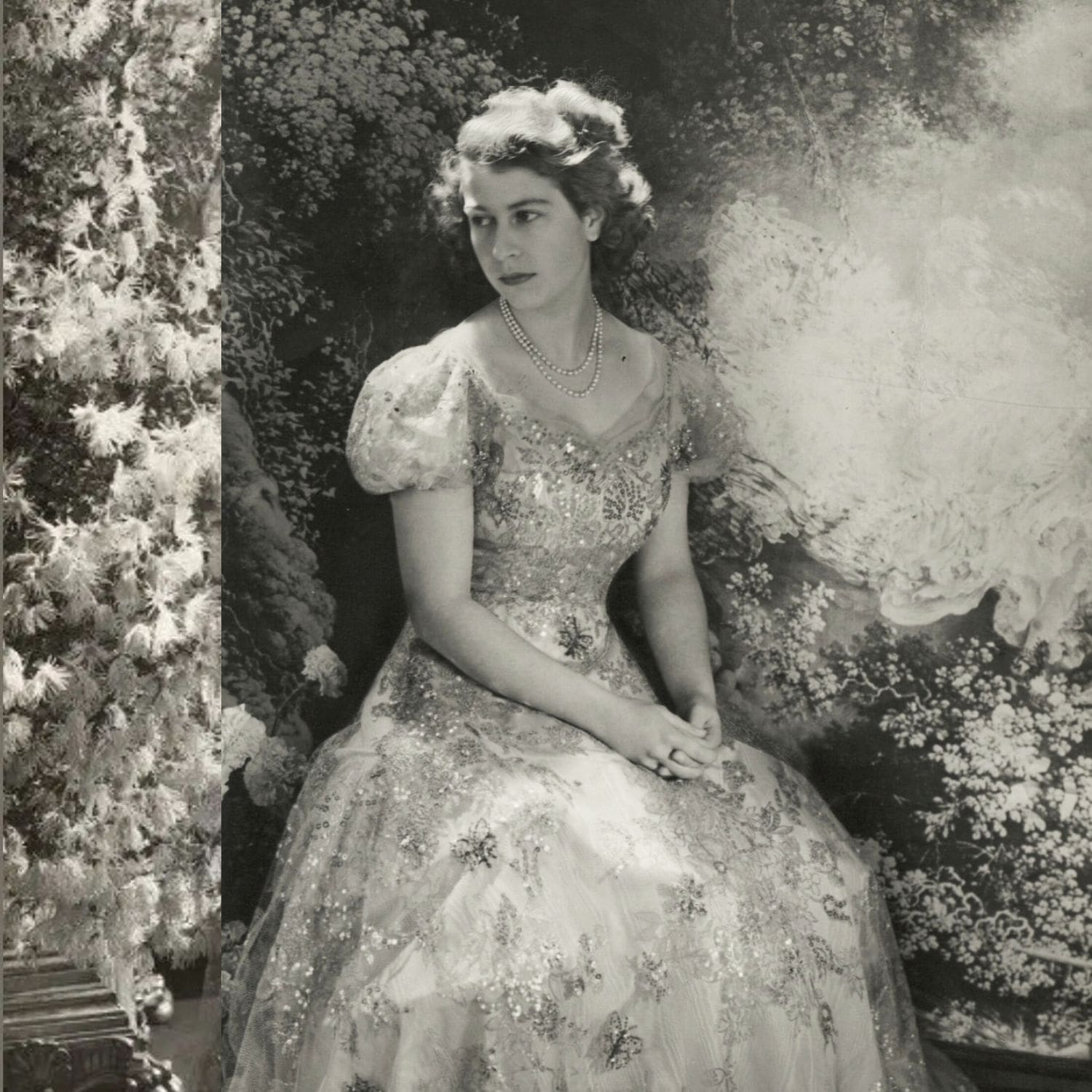 Reina Isabel II por Cecil Beaton 1945