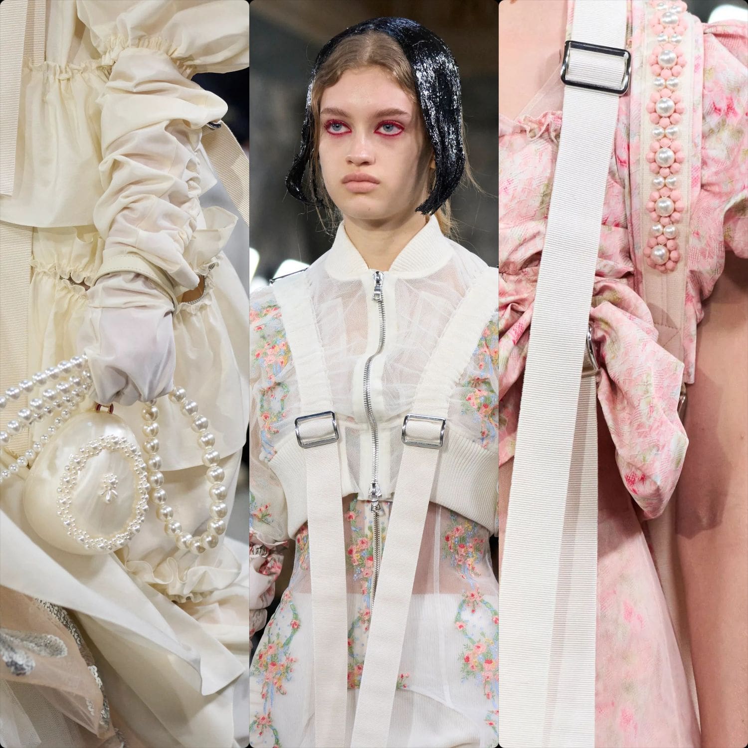 シモーネ・ロシャ 2023年春夏 ロンドン Runway Magazineに