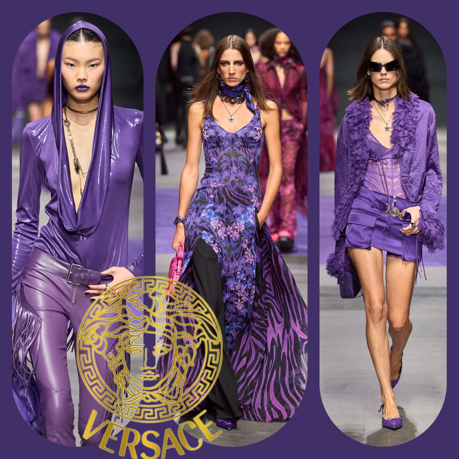 范思哲(Versace)2023春夏 Runway 杂志