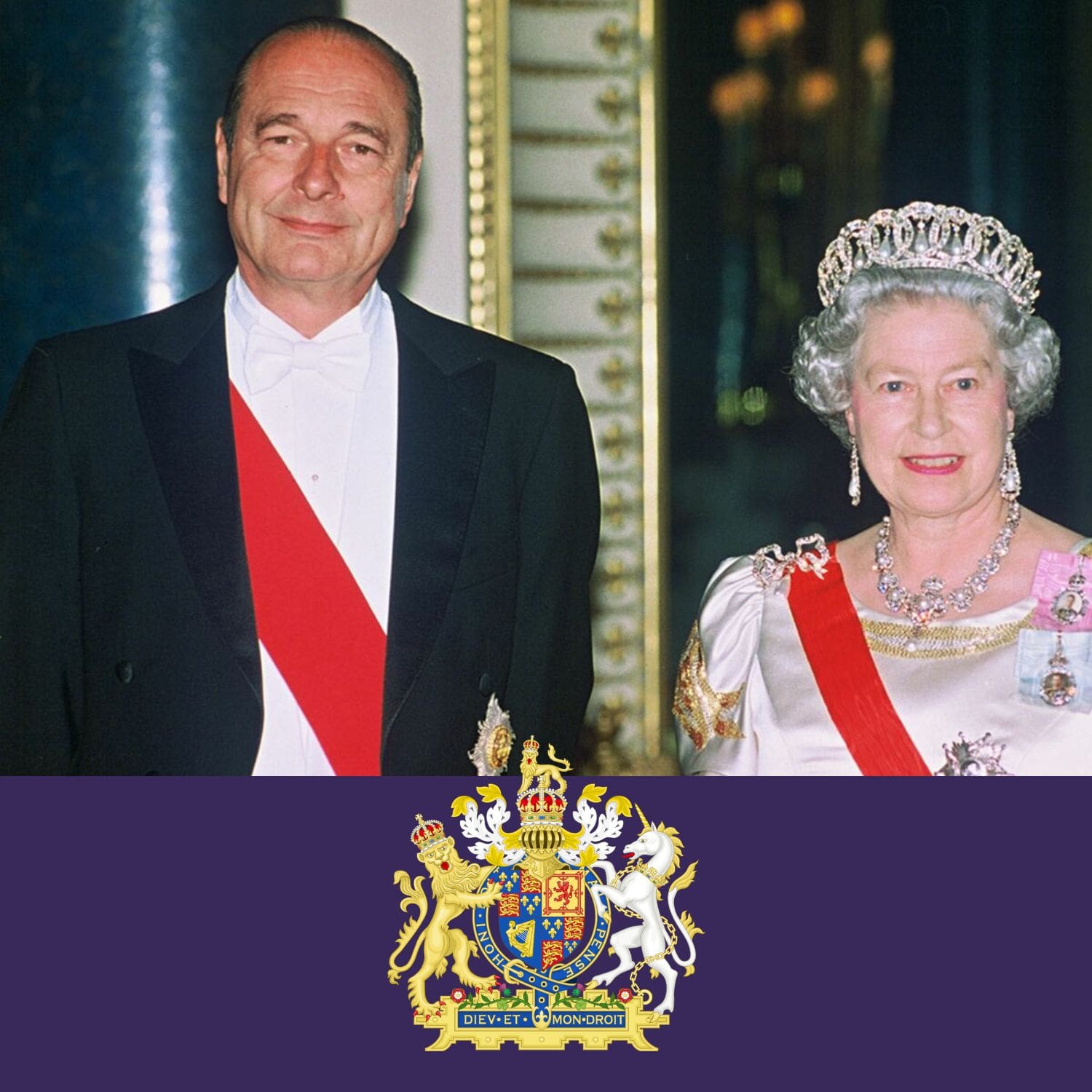 Jacques Chirac e Isabel II - con amoroso recuerdo - Runway Revista