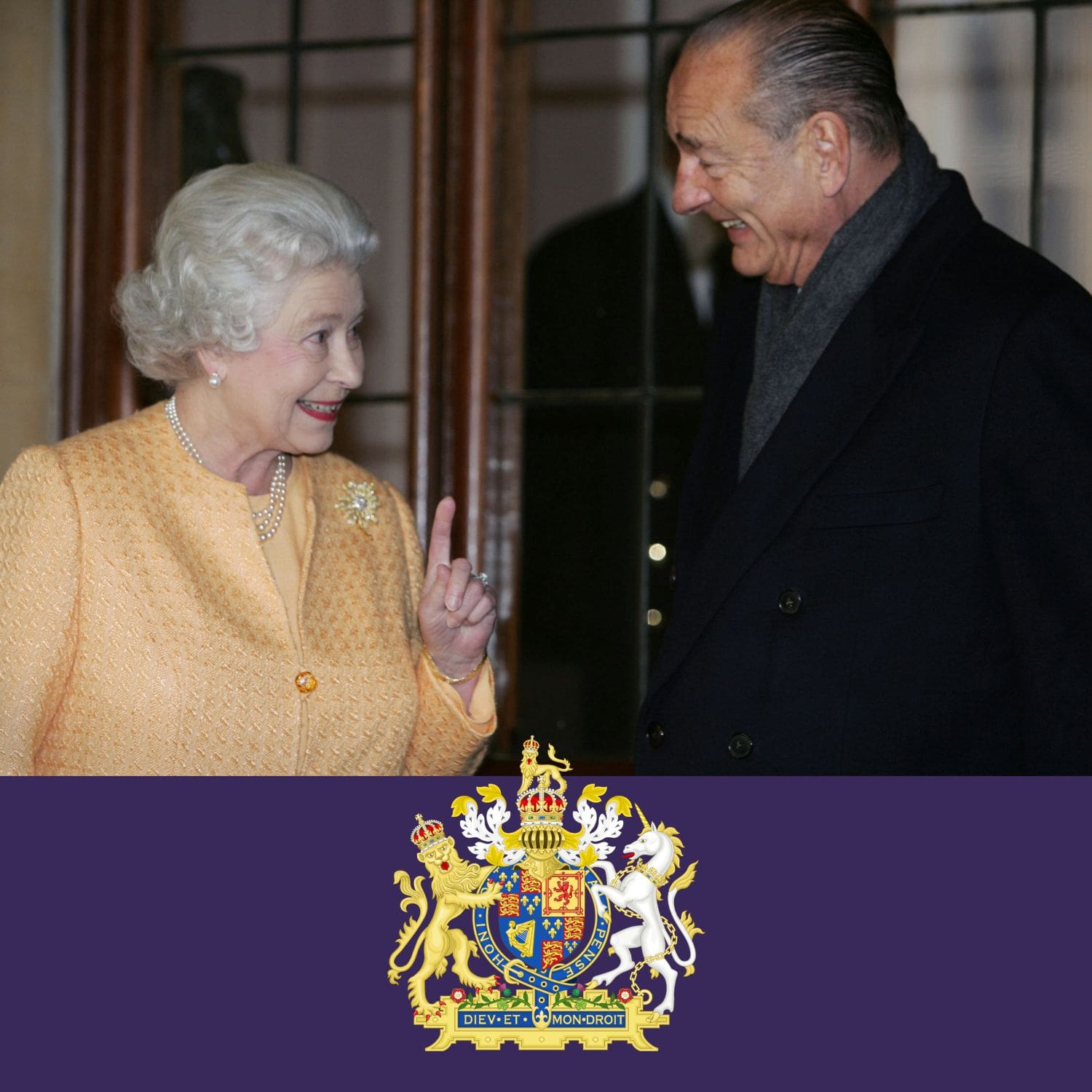 Jacques Chirac e Isabel II - con amoroso recuerdo - Runway Revista