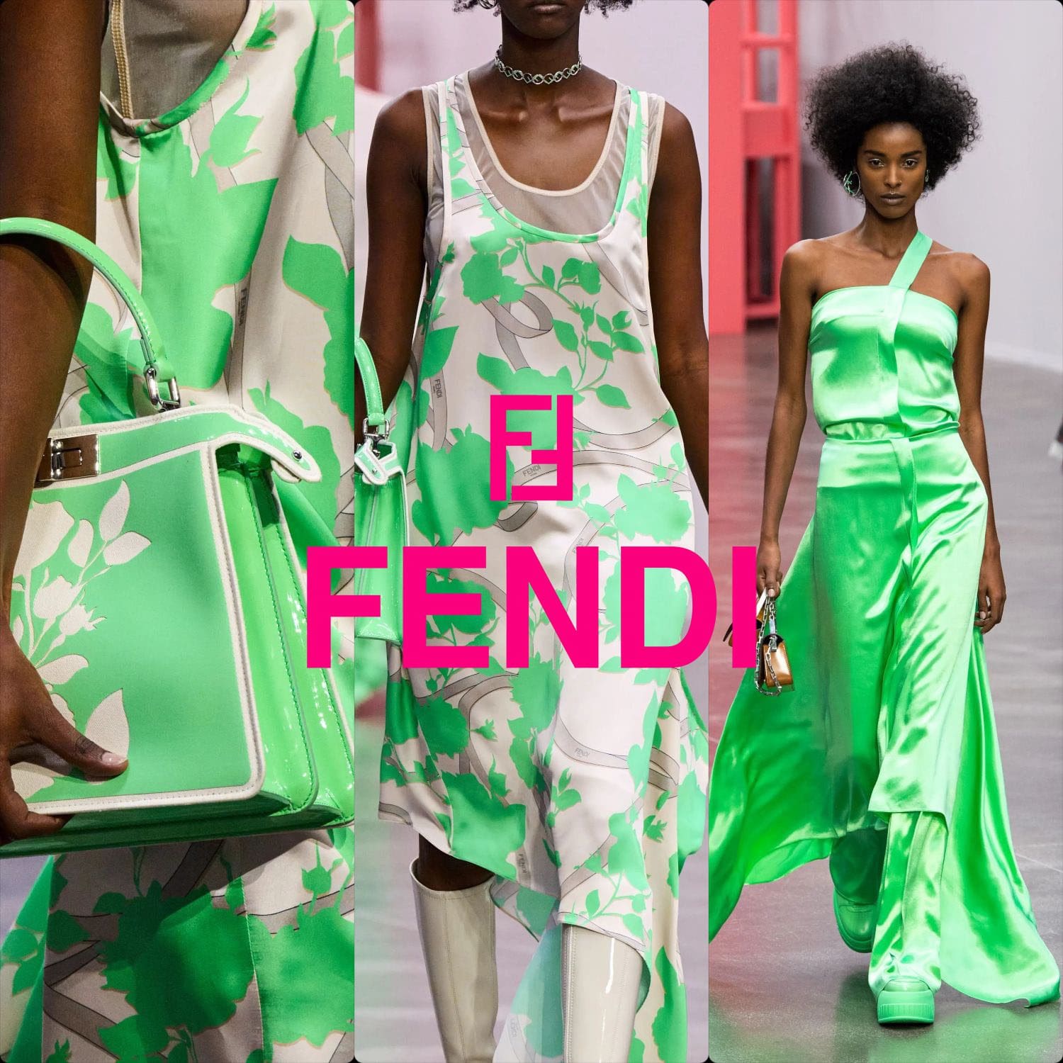 Fendi Frühling Sommer 2023 Mailand Runway Magazin