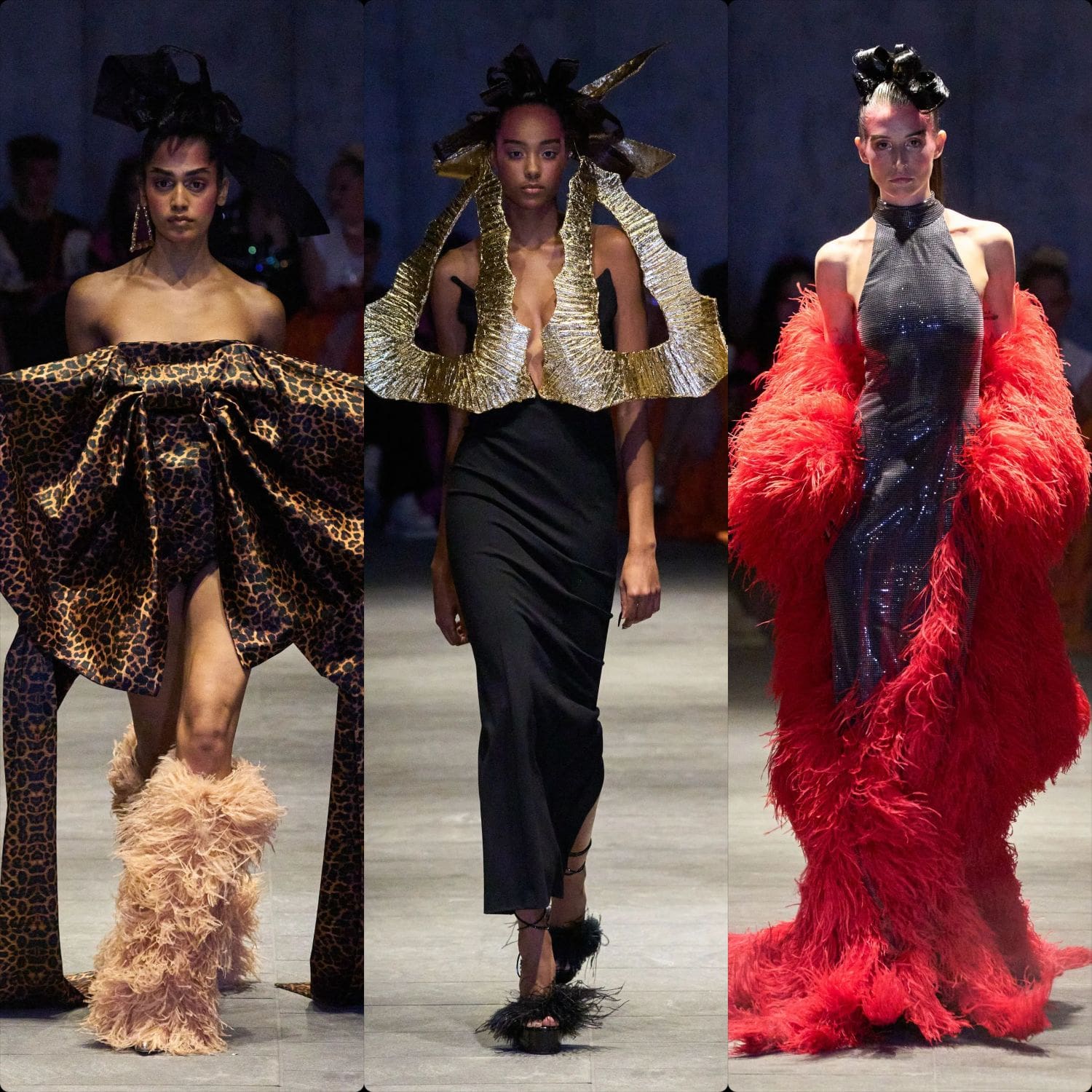 クリスチャンコーワン2023年春夏ニューヨーク Runway Magazineに