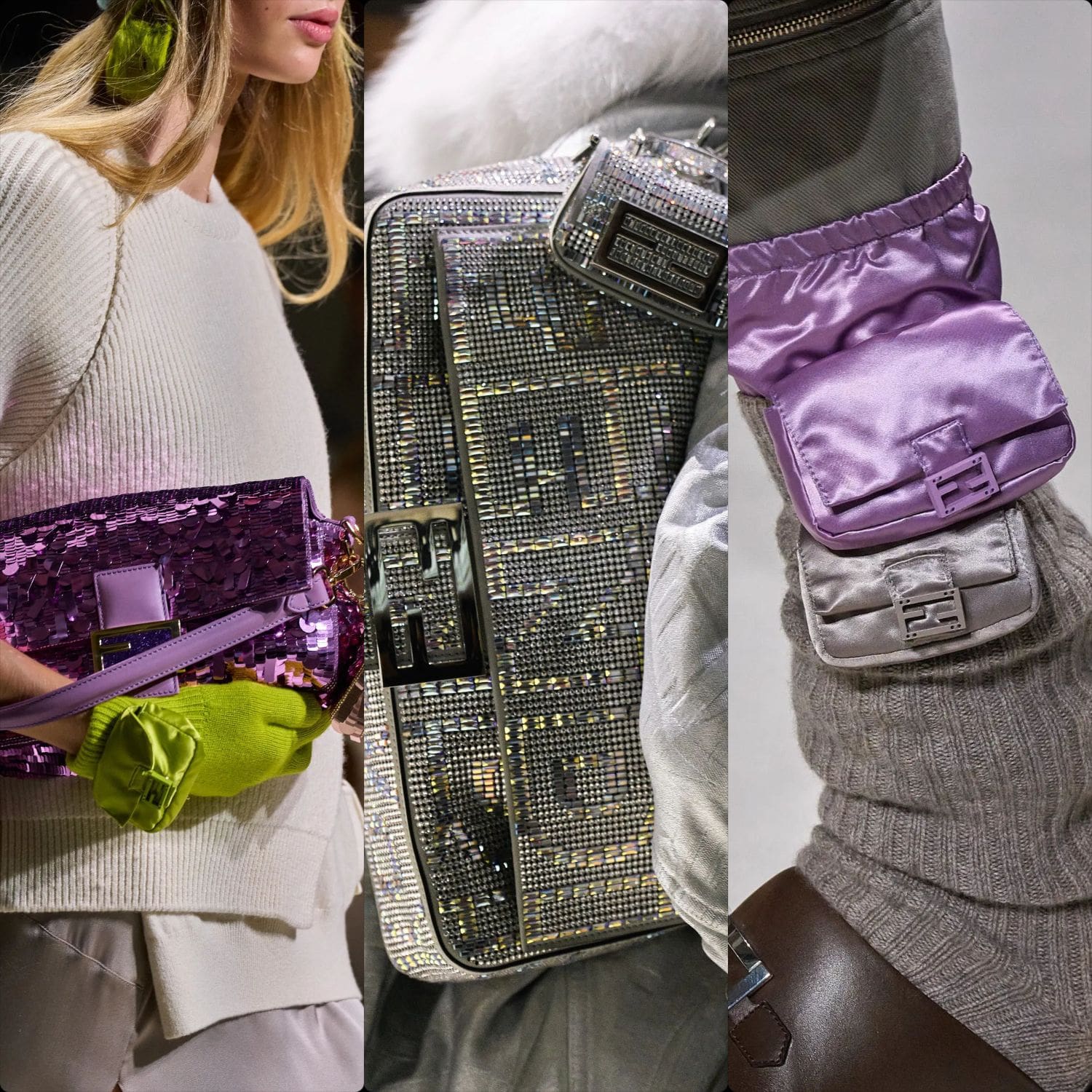 Fendi Resort 2023 - 25 ans Fendi Baguette New York Détails Runway Magazine