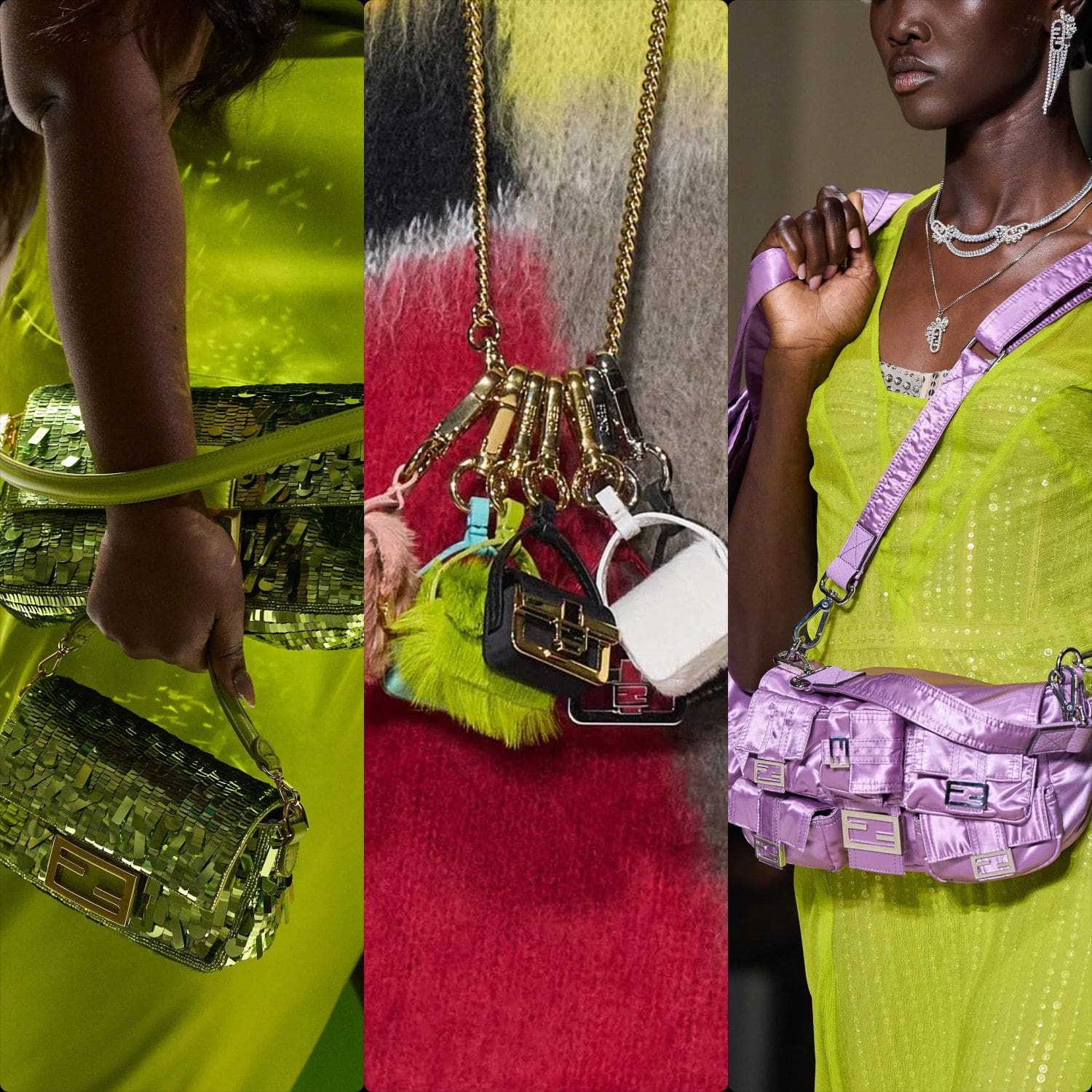 Fendi Resort 2023 - 25 ans Fendi Baguette New York Détails Runway Magazine