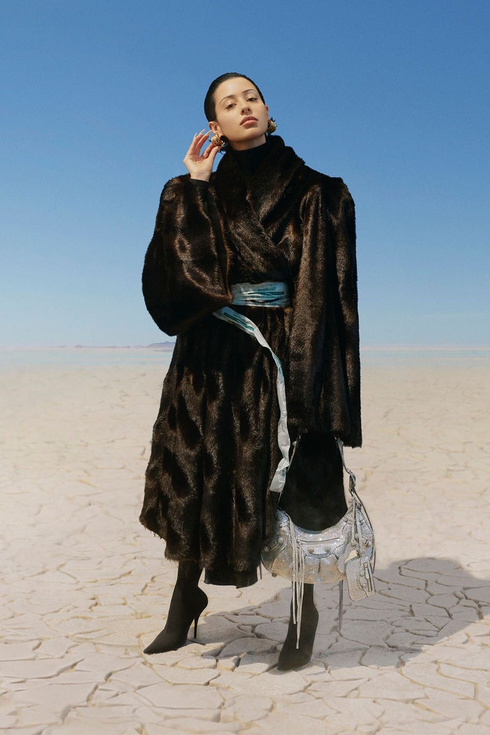 Alexa für die Balenciaga Winterkampagne 2022