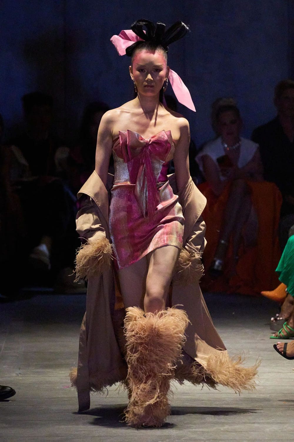 クリスチャンコーワン2023年春夏ニューヨーク Runway Magazineに