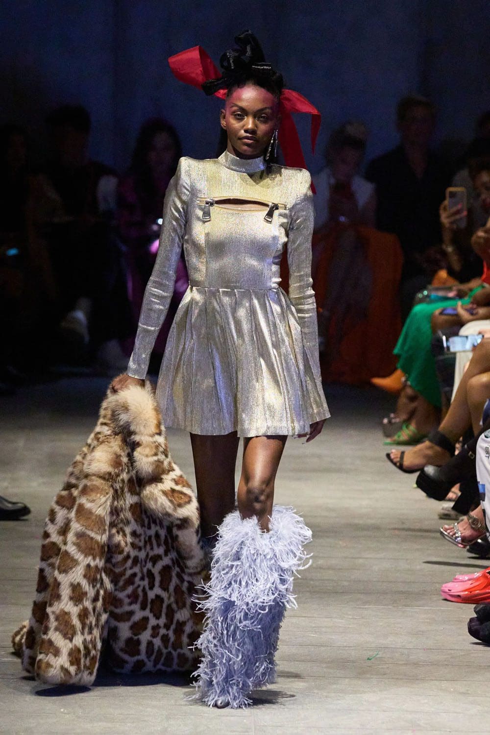 クリスチャンコーワン2023年春夏ニューヨーク Runway Magazineに