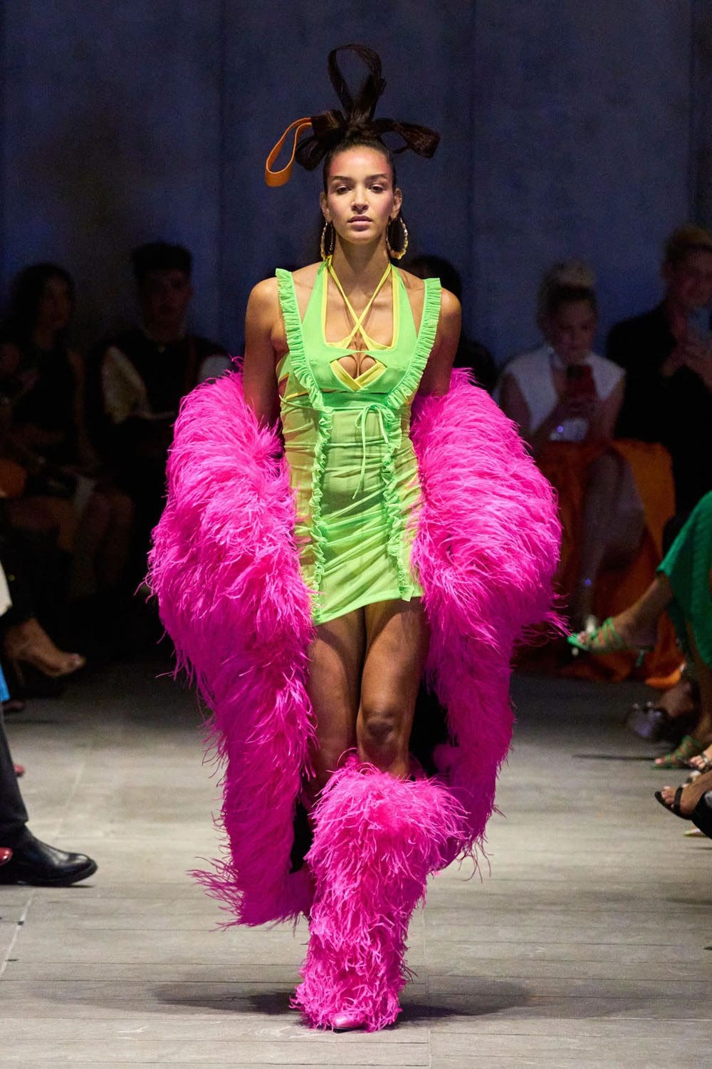 クリスチャンコーワン2023年春夏ニューヨーク Runway Magazineに
