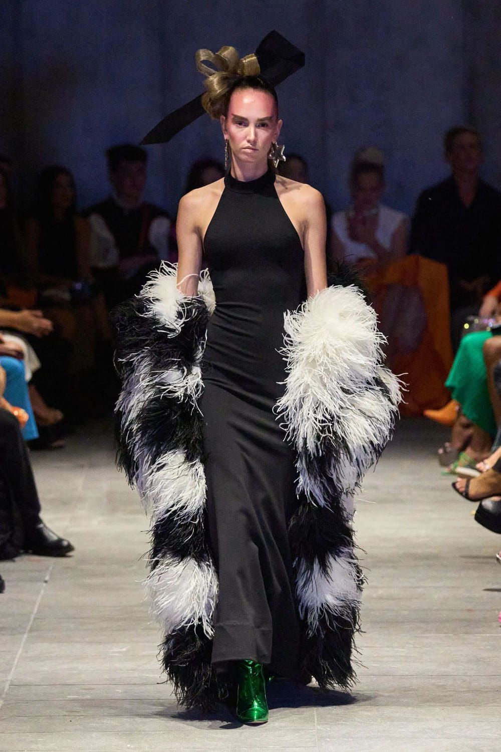 クリスチャンコーワン2023年春夏ニューヨーク Runway Magazineに