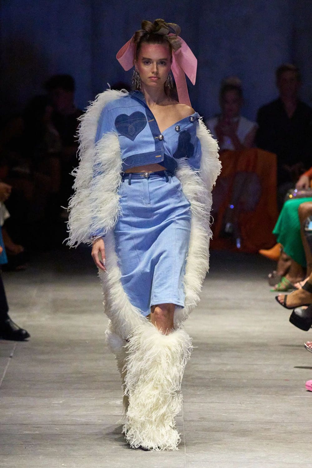 クリスチャンコーワン2023年春夏ニューヨーク Runway Magazineに
