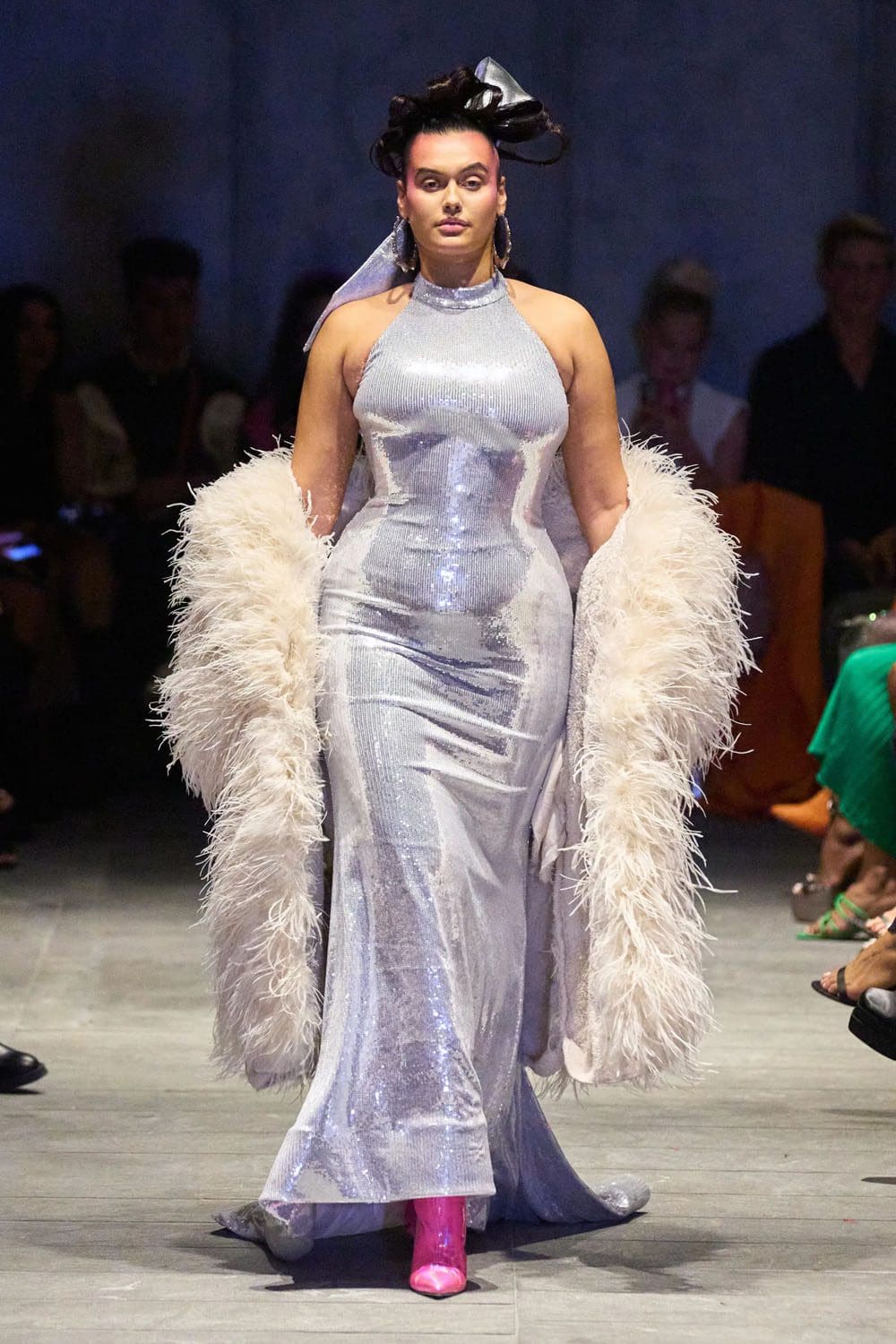 クリスチャンコーワン2023年春夏ニューヨーク Runway Magazineに