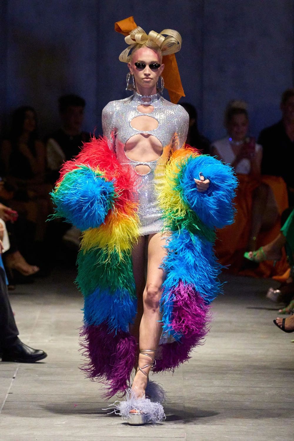 クリスチャンコーワン2023年春夏ニューヨーク Runway Magazineに