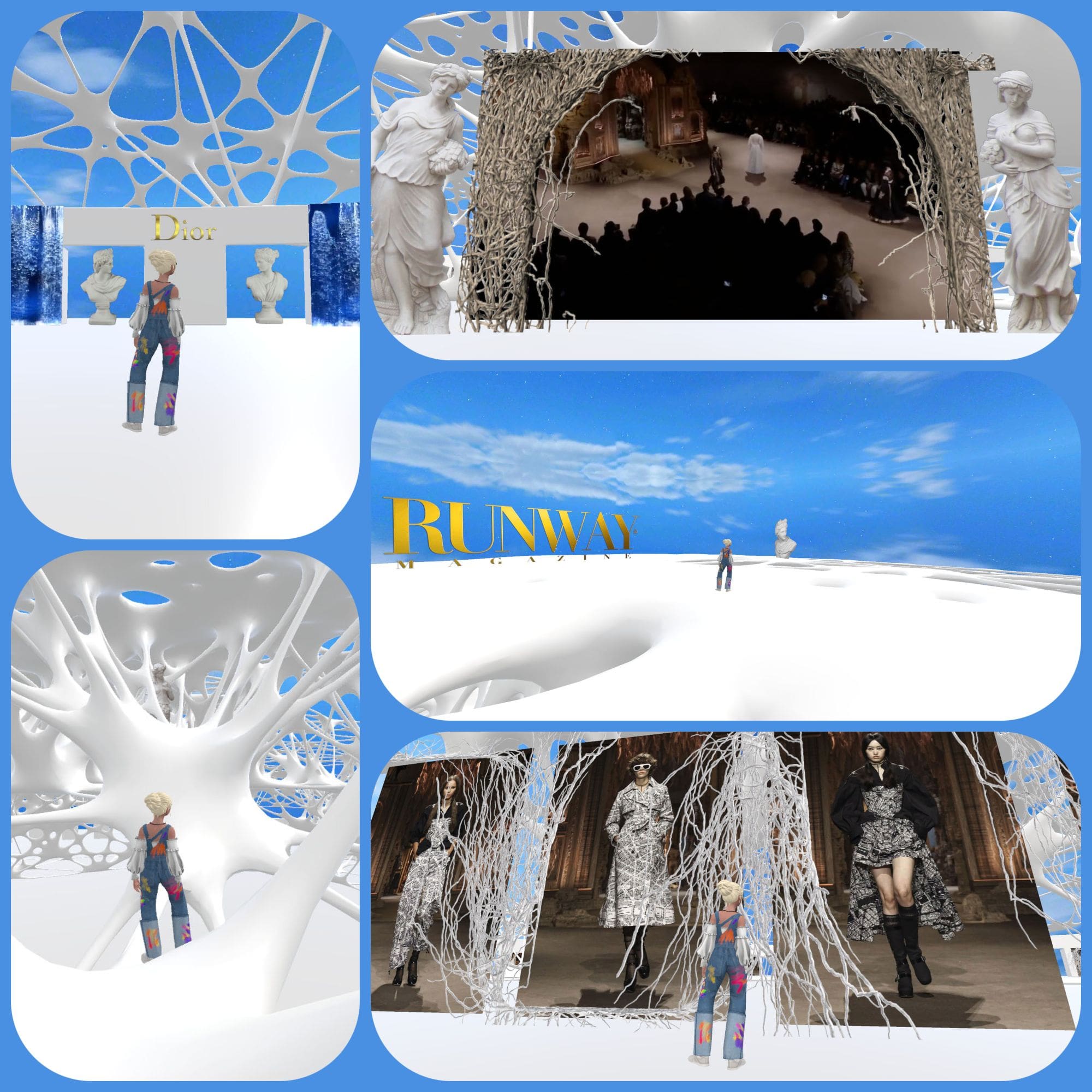 Dior Primavera Verano 2023 Runway Evento Revista Metaverso