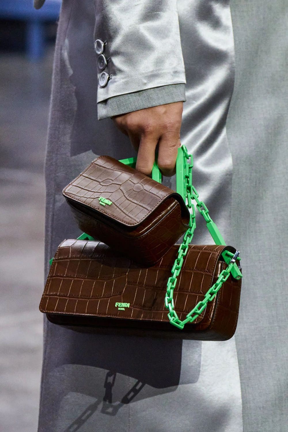 Fendi Frühling Sommer 2023 Mailand Runway Magazin