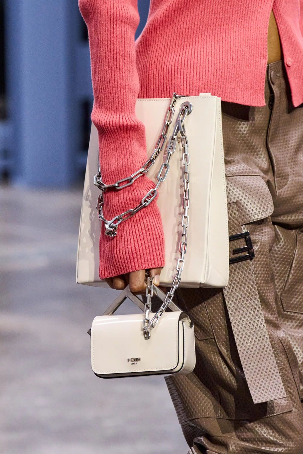 Fendi Frühling Sommer 2023 Mailand Runway Magazin