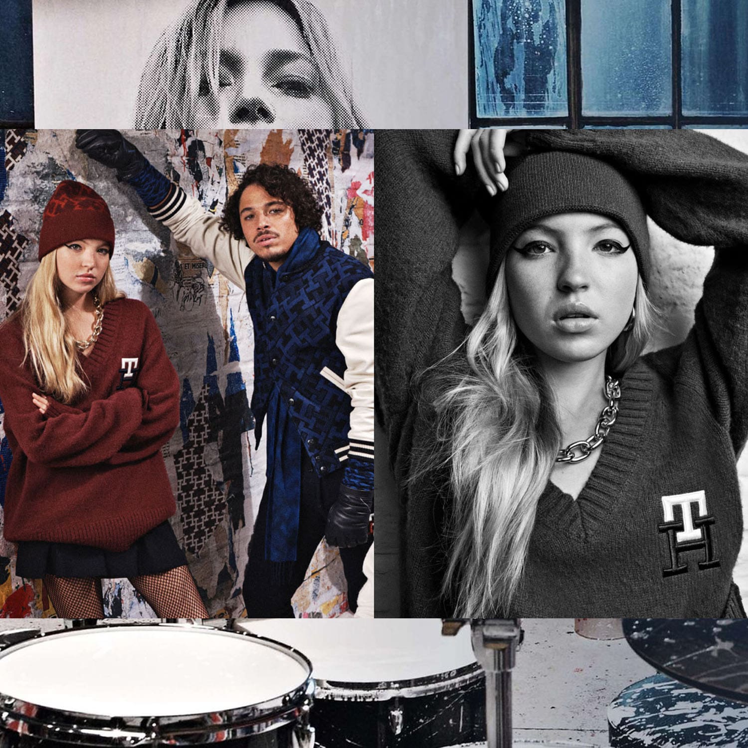 Kate und Lila Moss, Anthony Ramos für Tommy Hilfiger – Tommy Factory – Herbst 2022–2023 Runway Magazin