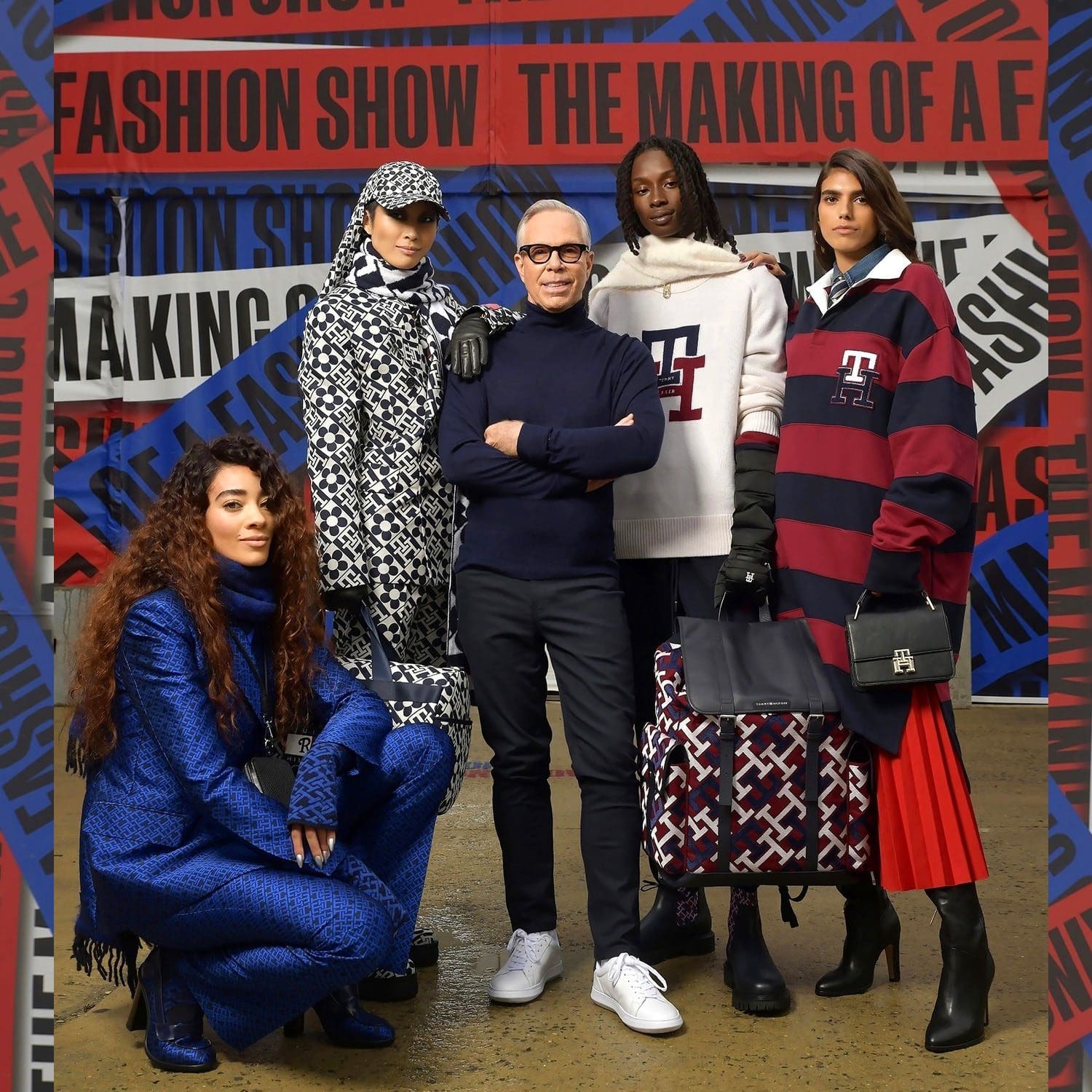 Tommy Hilfiger, Tommy Factory New York Show – Herbst Winter 2022-2023 Runway Magazin