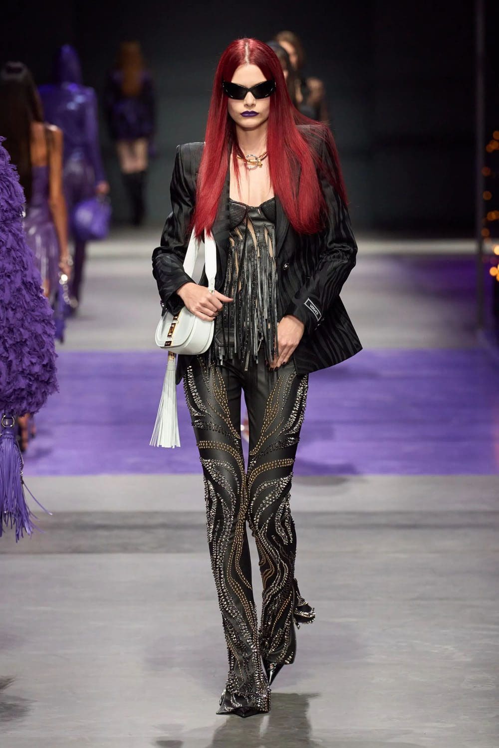 范思哲(Versace)2023春夏 Runway 杂志