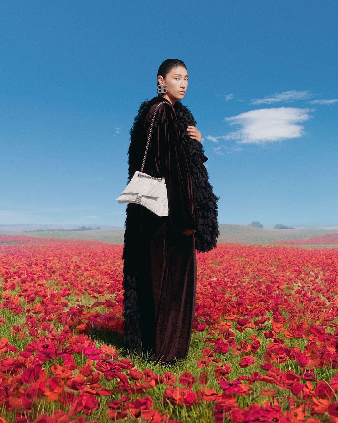 Yeon Koung für die Winterkampagne 2022 von Balenciaga