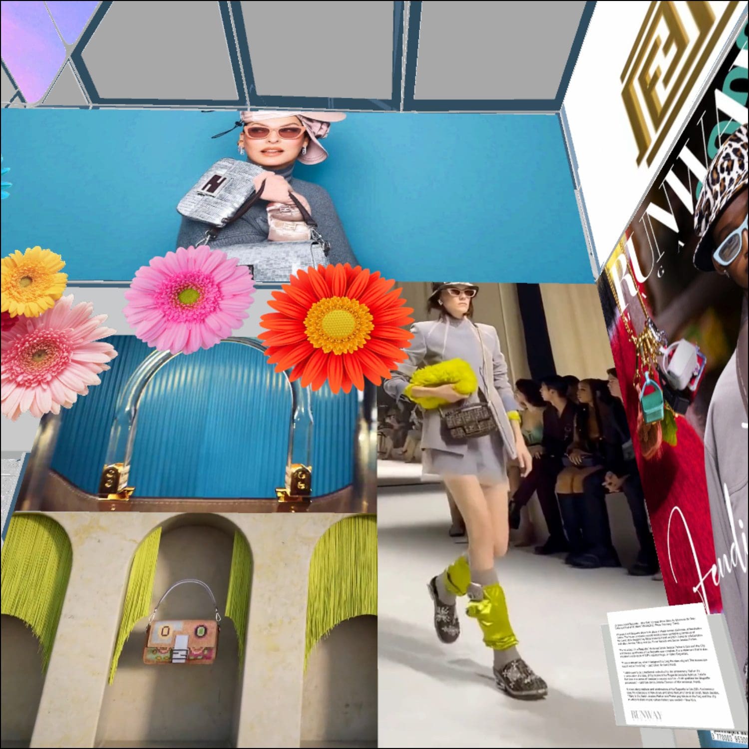 6 IP и метавселенная Элеоноры Розати Fendi 2023 Runway Журнал Метавселенная