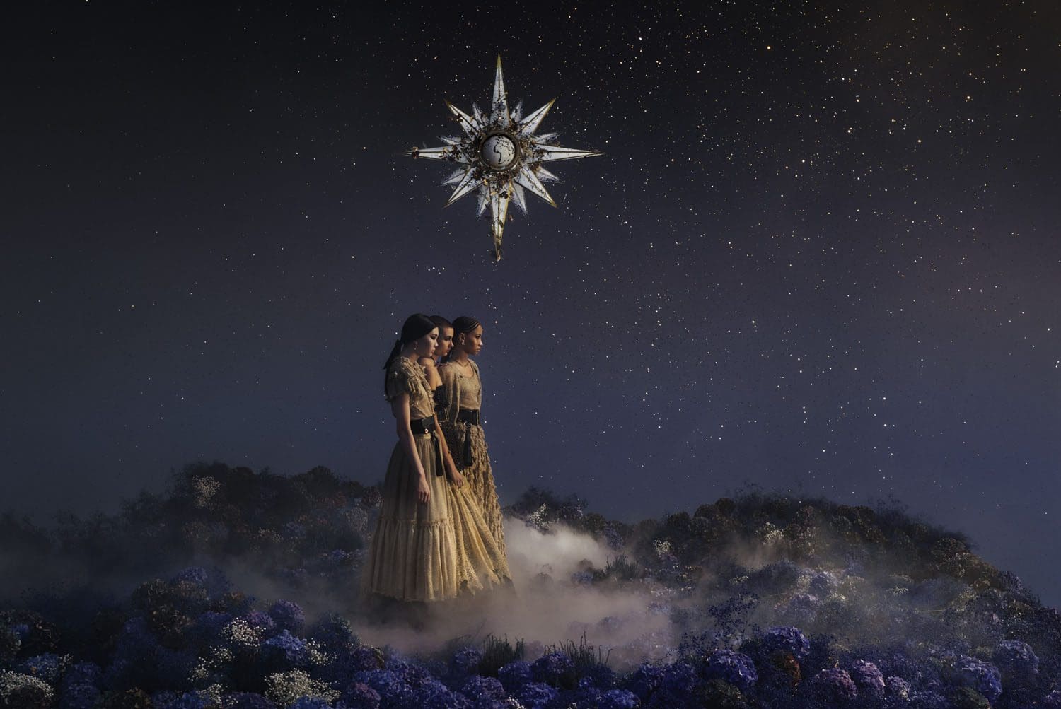 DIOR Natal 2022 Feminino Rose des Vents © Elina Kechechiva6