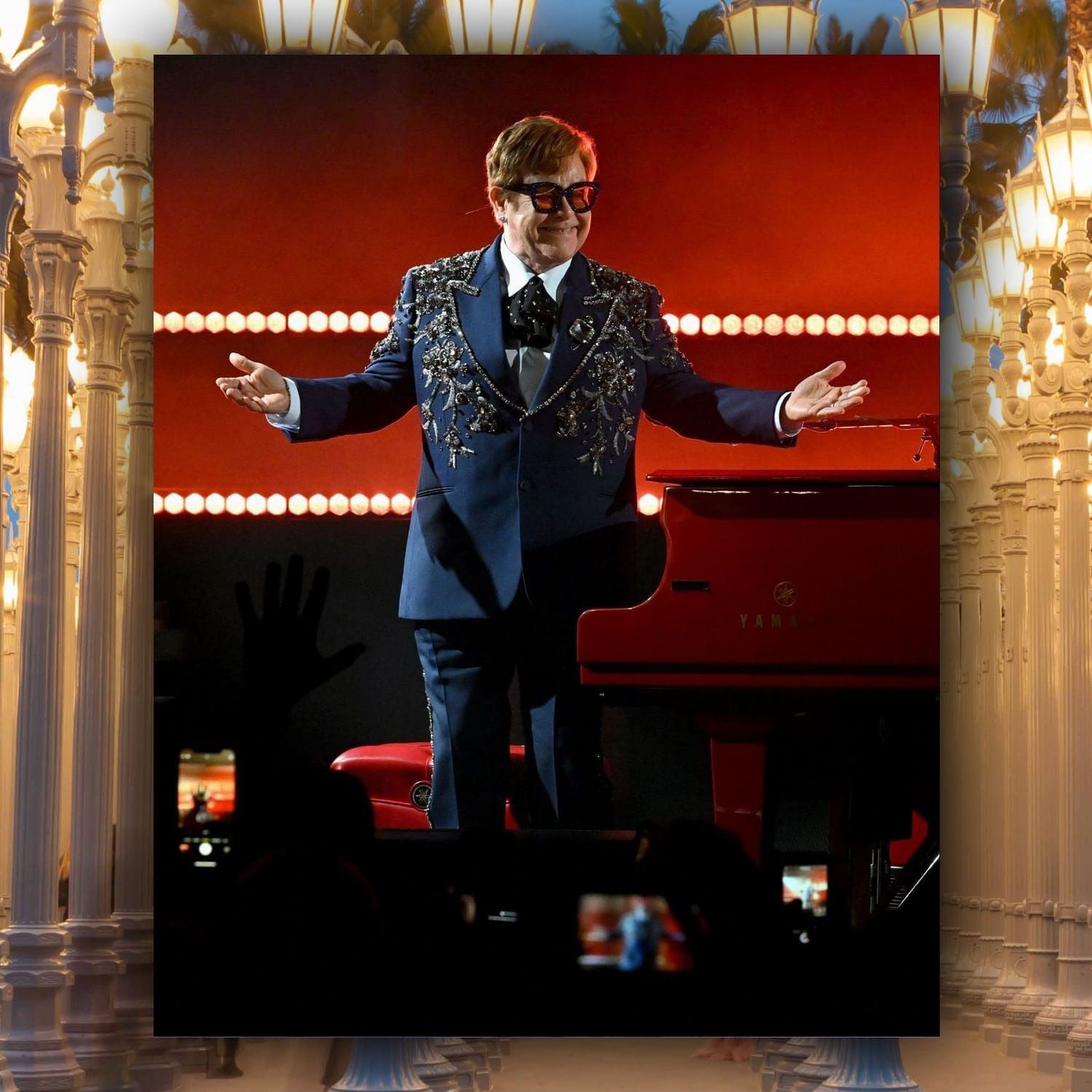 Elton John all'undicesima edizione del LACMA ArtFilm Gala 11 2023 2