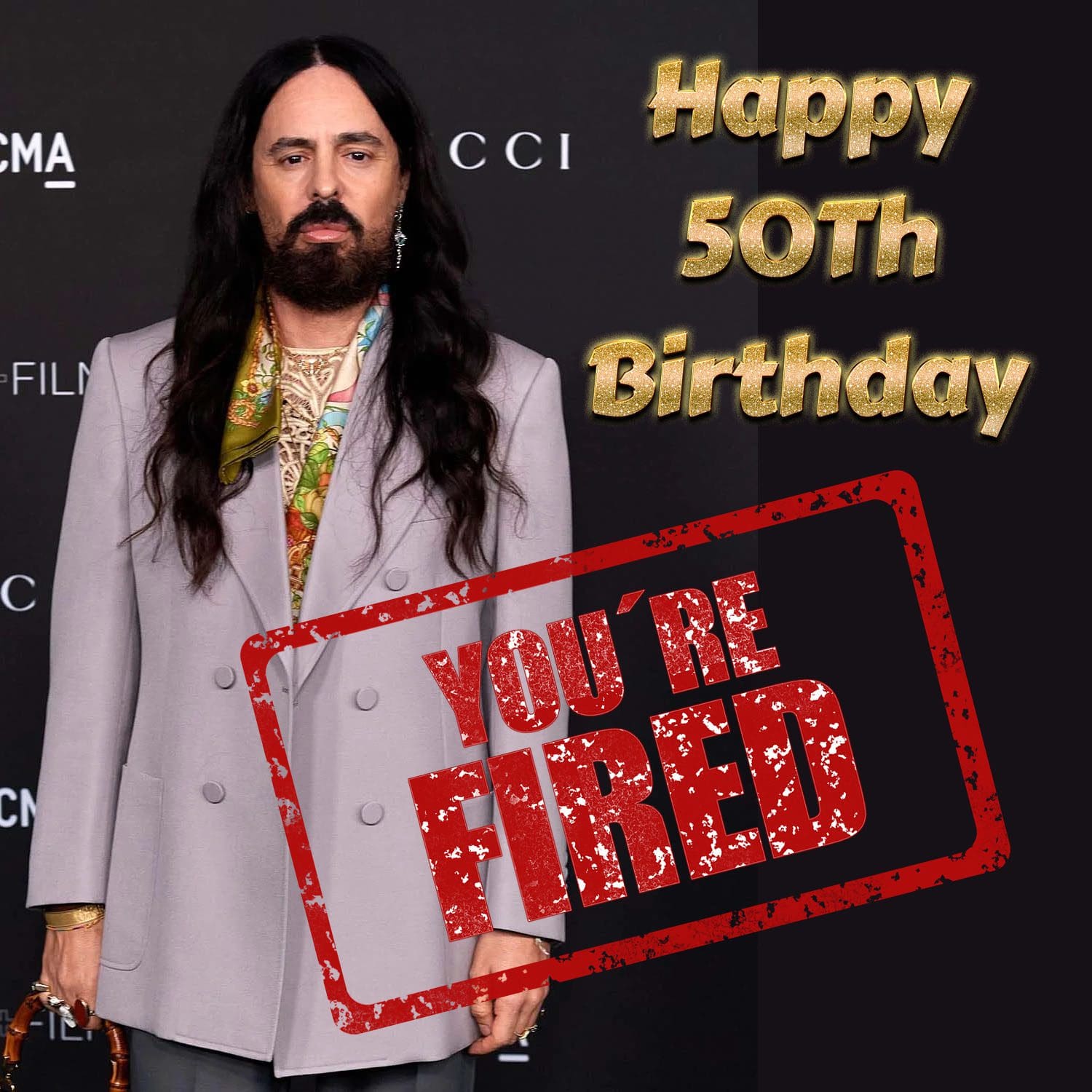 Gucci Alessandro Michele licenziato nel 50° anniversario