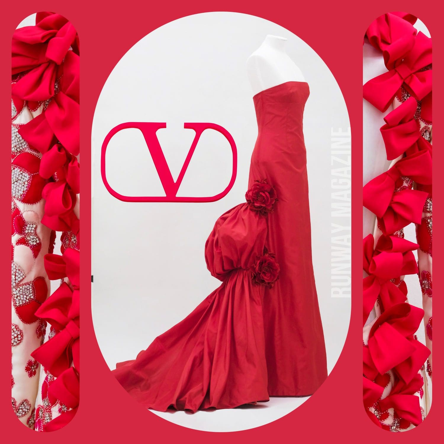 1 Valentino Rosso 2022 Alta Costura Outono Inverno 2002 03 mod 164 Runway revista