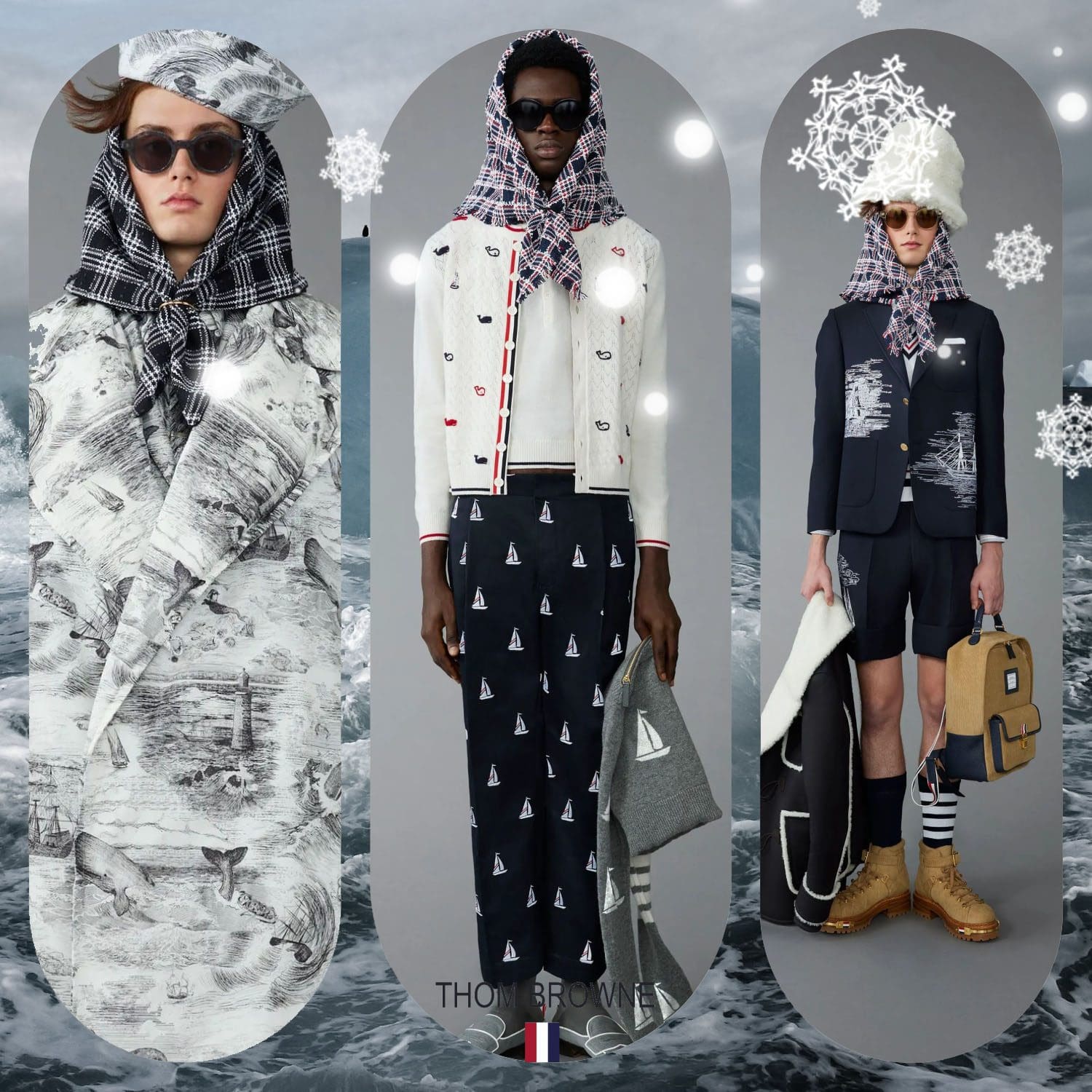 2 トム ブラウン プレフォール 2023 Runway Magazineに