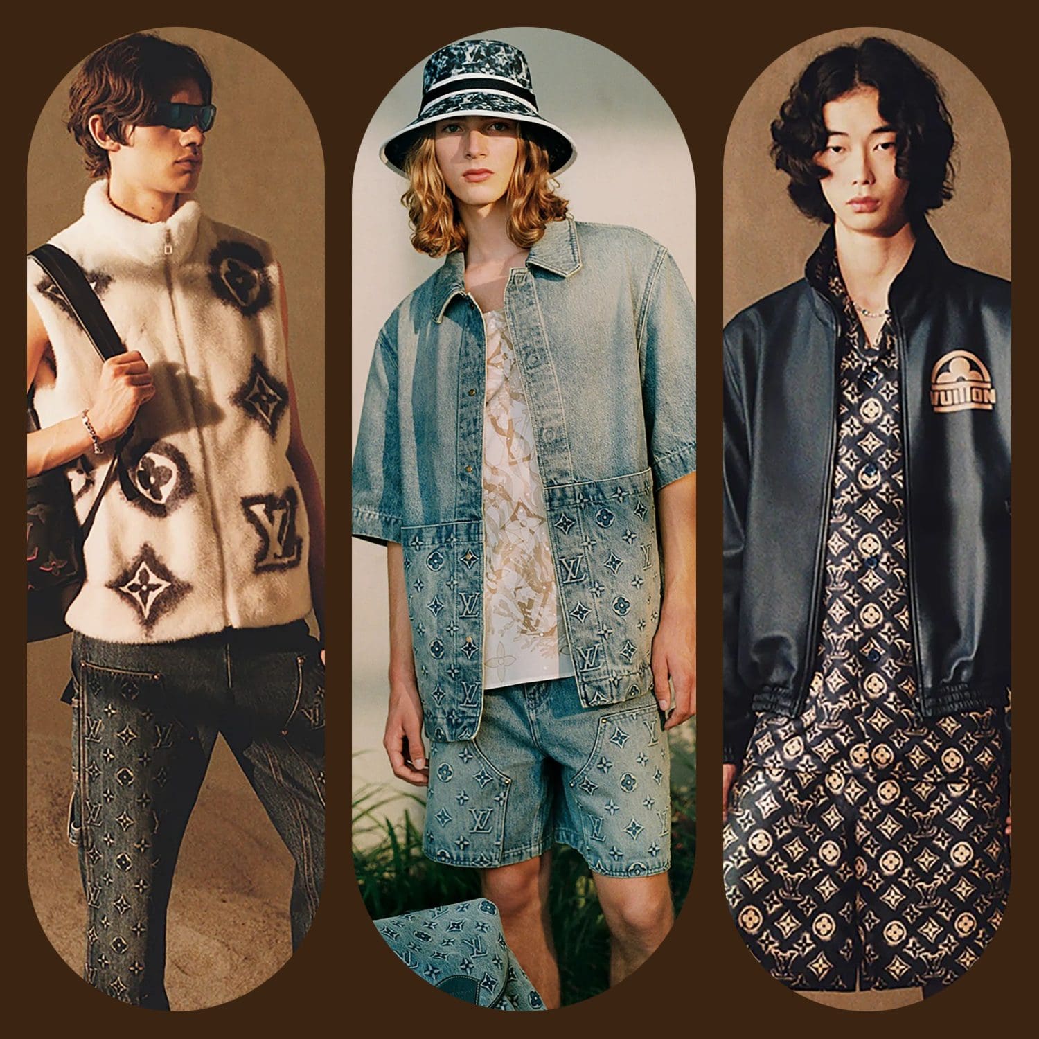 3 ルイ・ヴィトン プレフォール 2023 メンズ Runway Magazineに